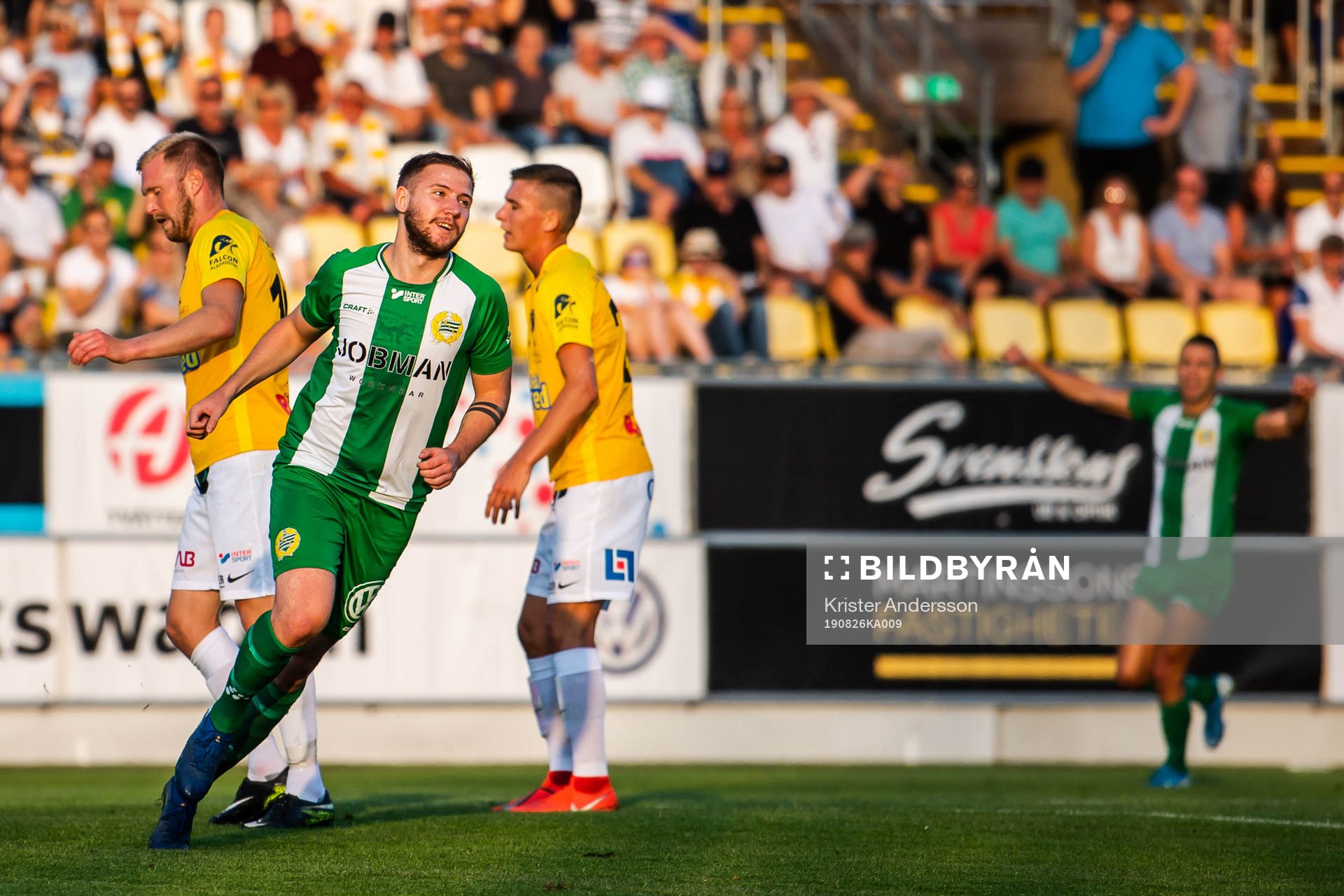 Hammarbys Darijan Bojanic jublar