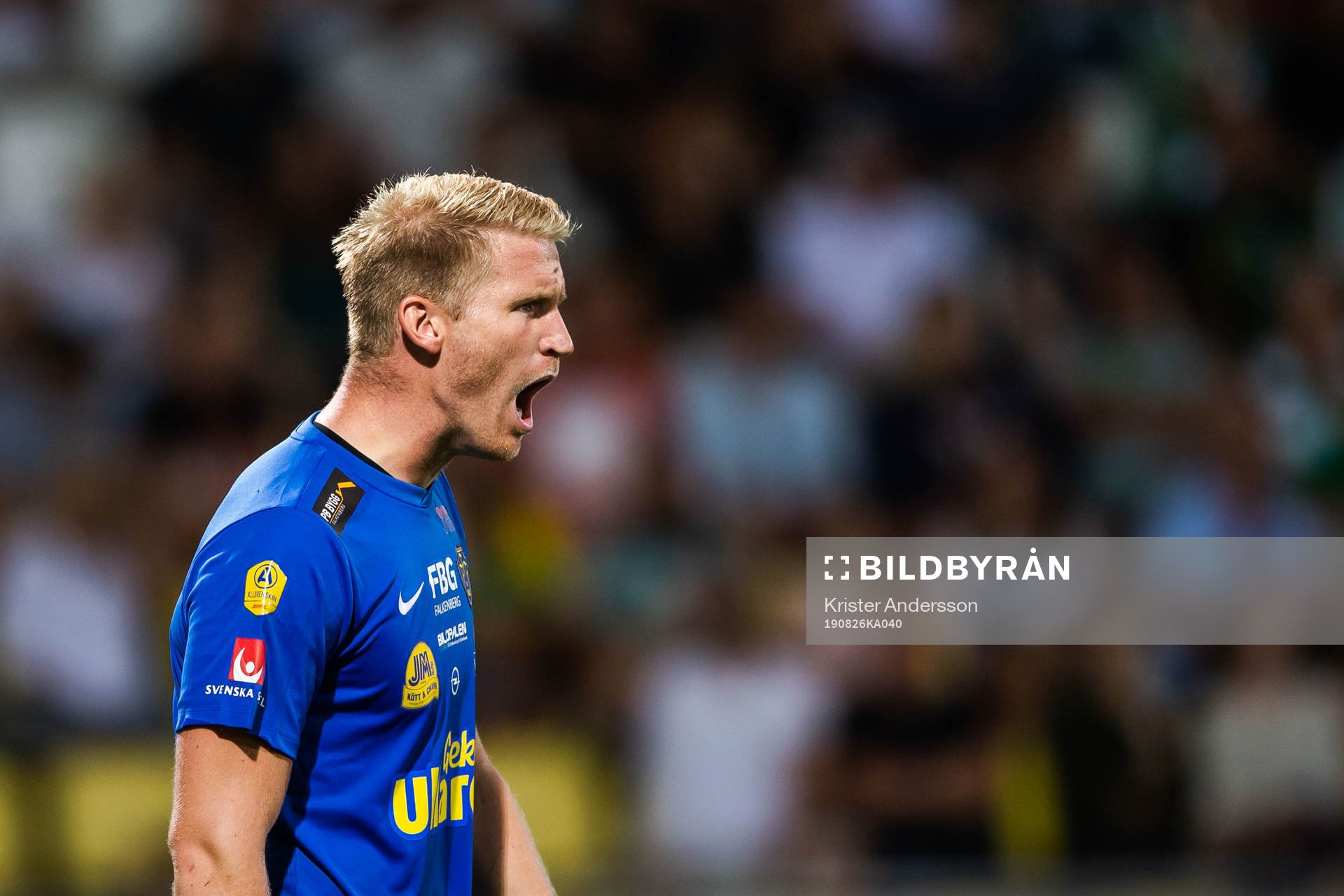 Falkenbergs målvakt målvakt Hampus Nilsson