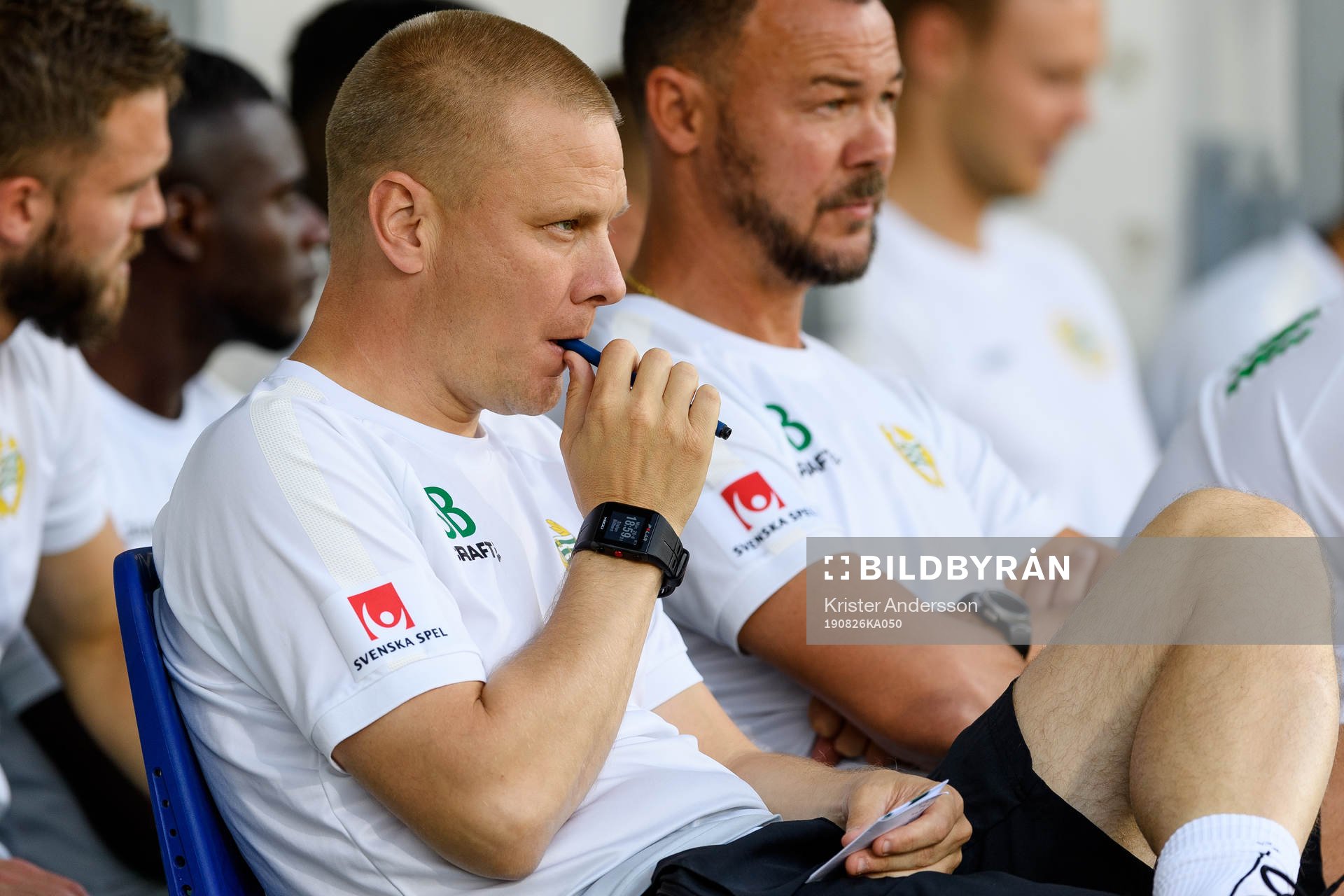 Hammarbys tränare Stefan Billborn