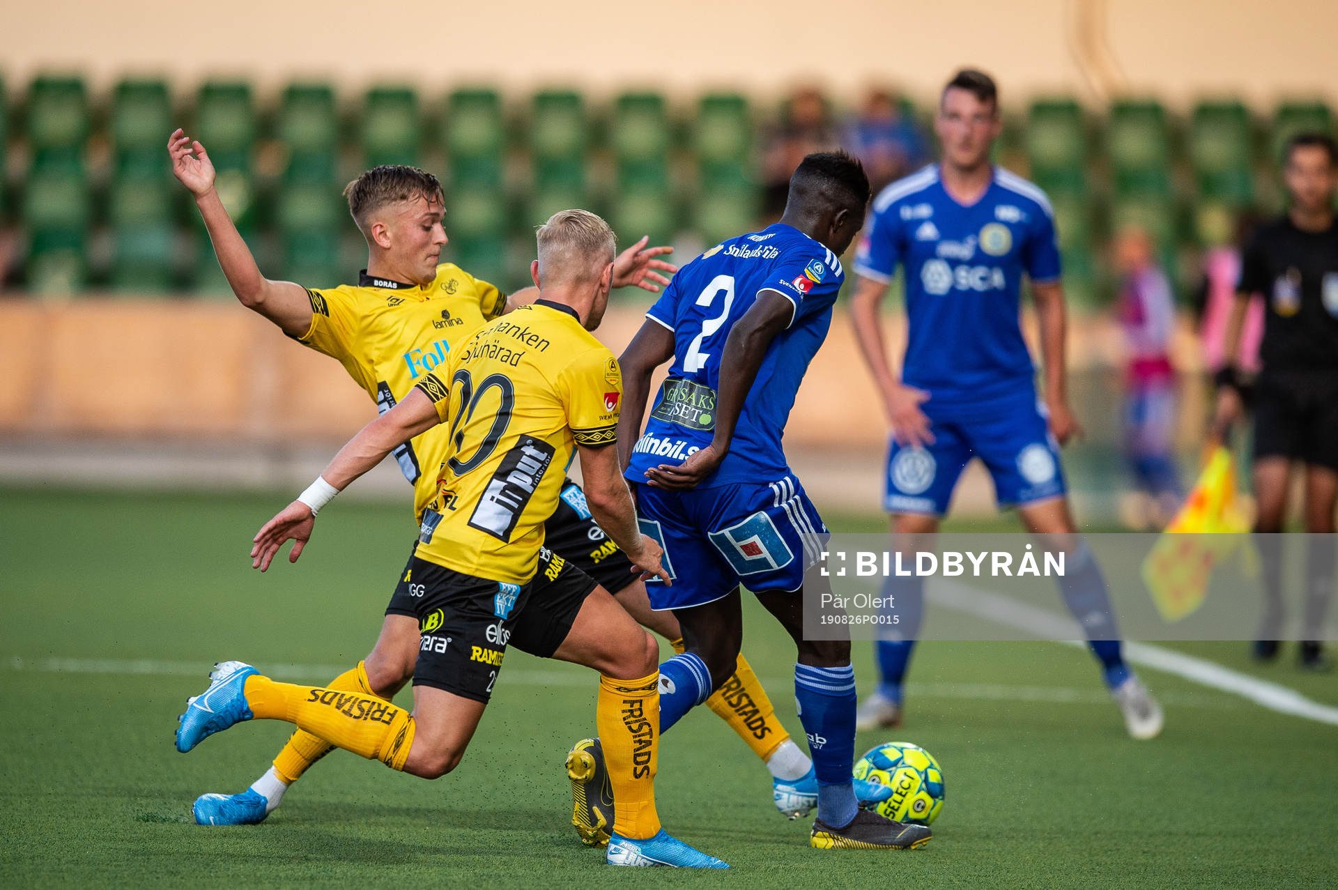 Elfsborgs Jesper Karlsson och Simon Strand mot Sundsvalls