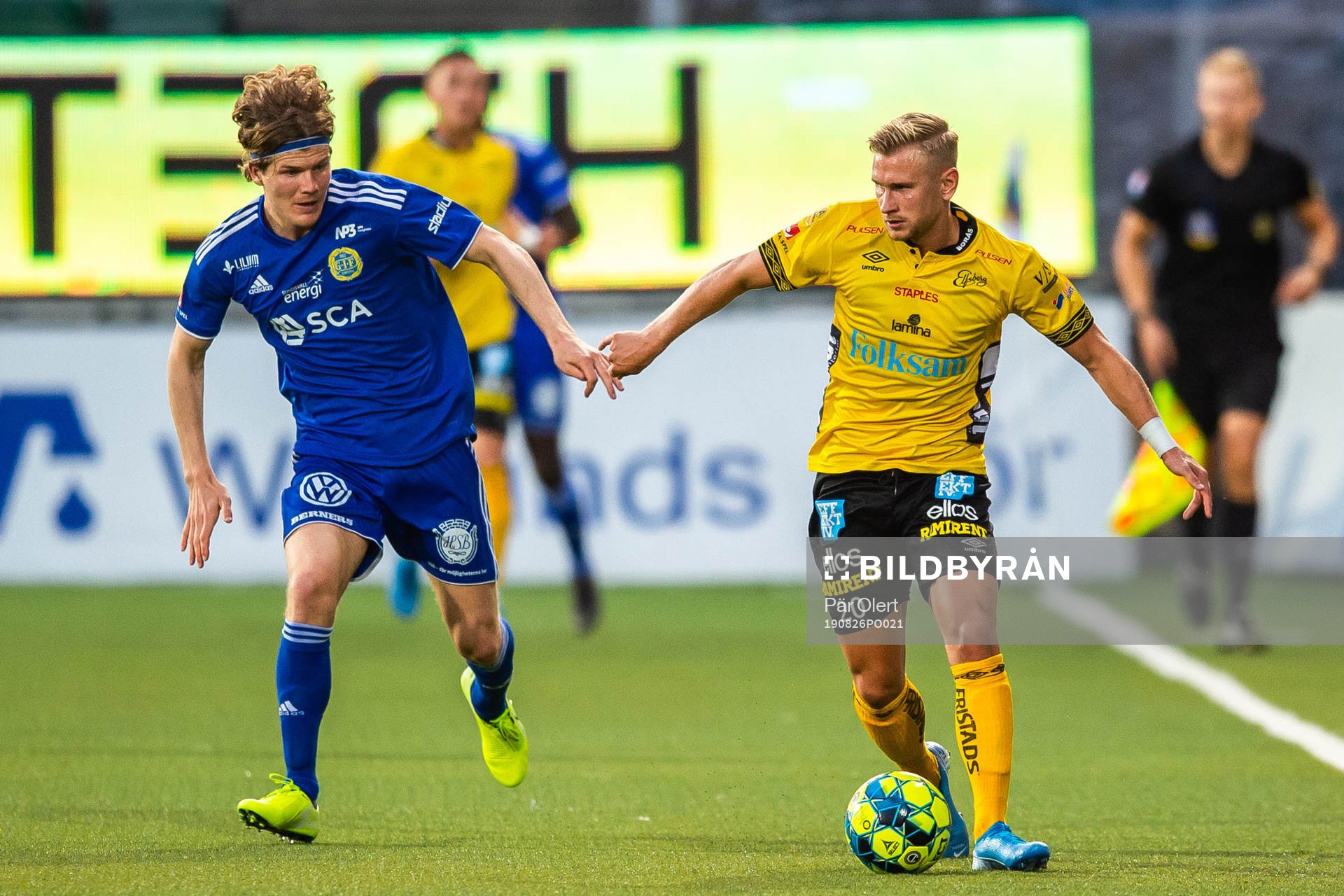 Sundsvalls Oliver Berg och Elfsborgs Simon Strand