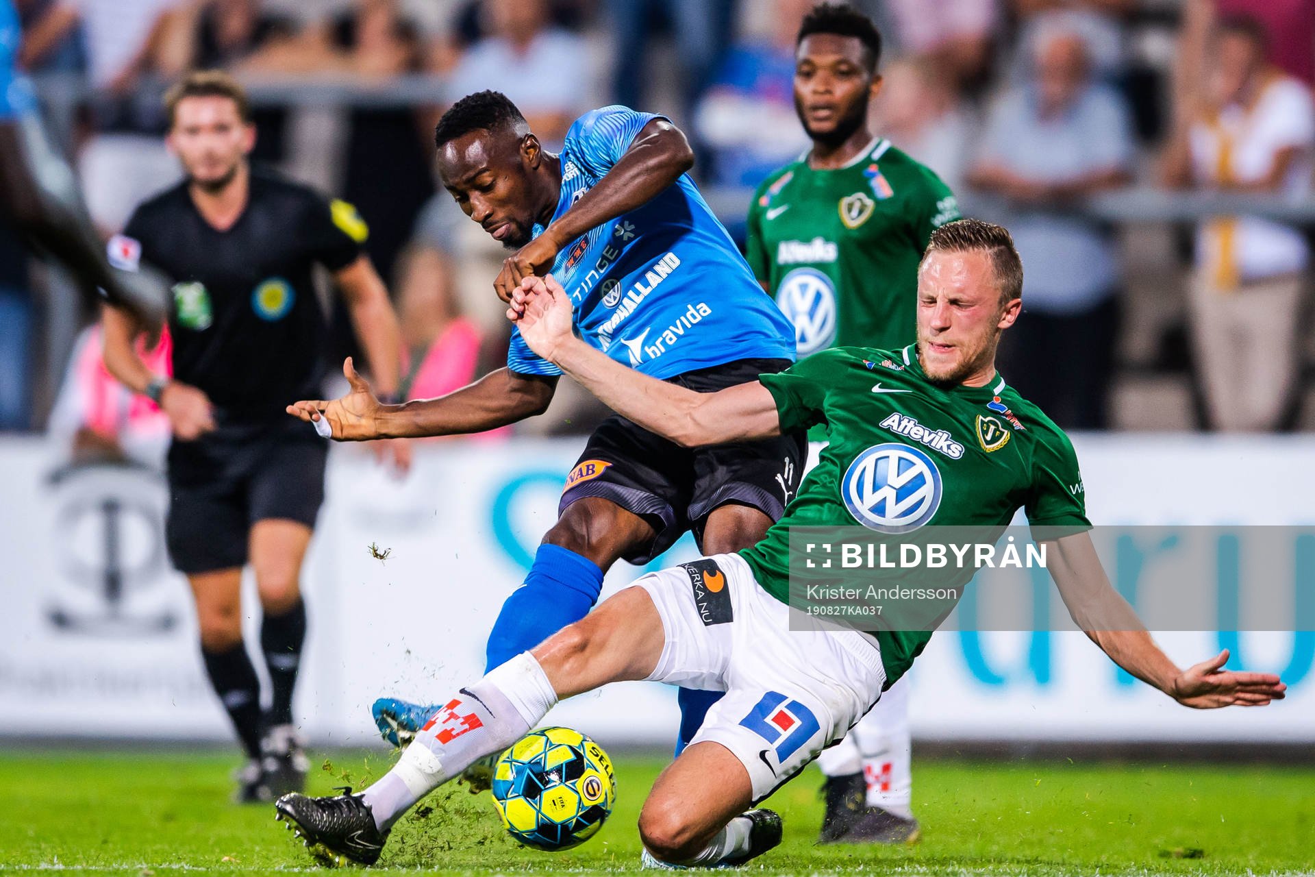 Halmstads Sadat Karim och Jönköpings Joakim Karlsson