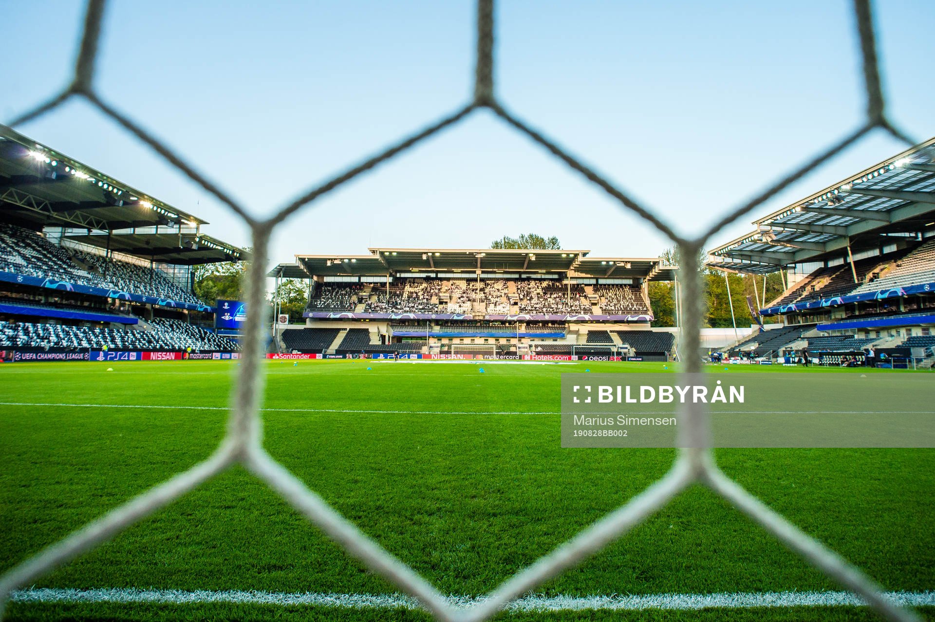 General view of Lerkendal Stadion