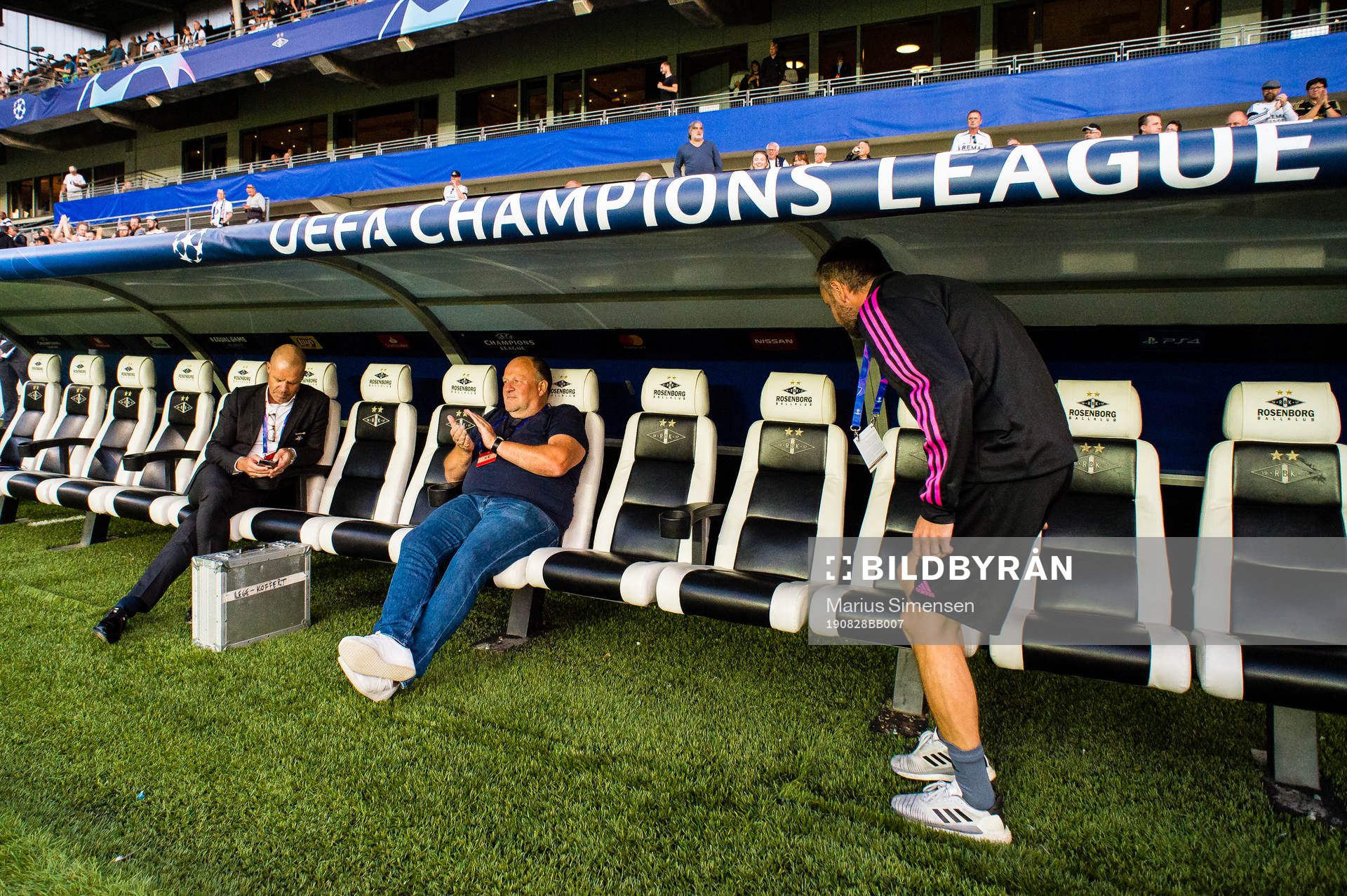 Stig Inge Bjørnebye, sports director of Rosenborg,  and
