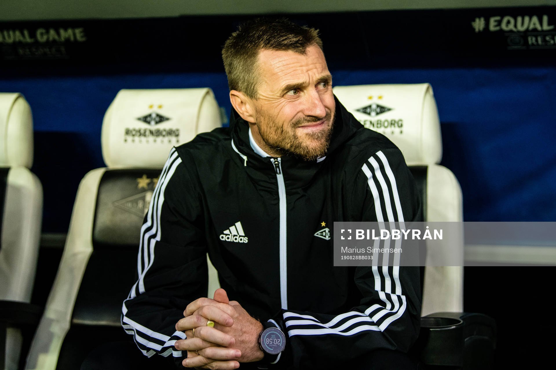 Eirik Horneland, head coach of Rosenborg