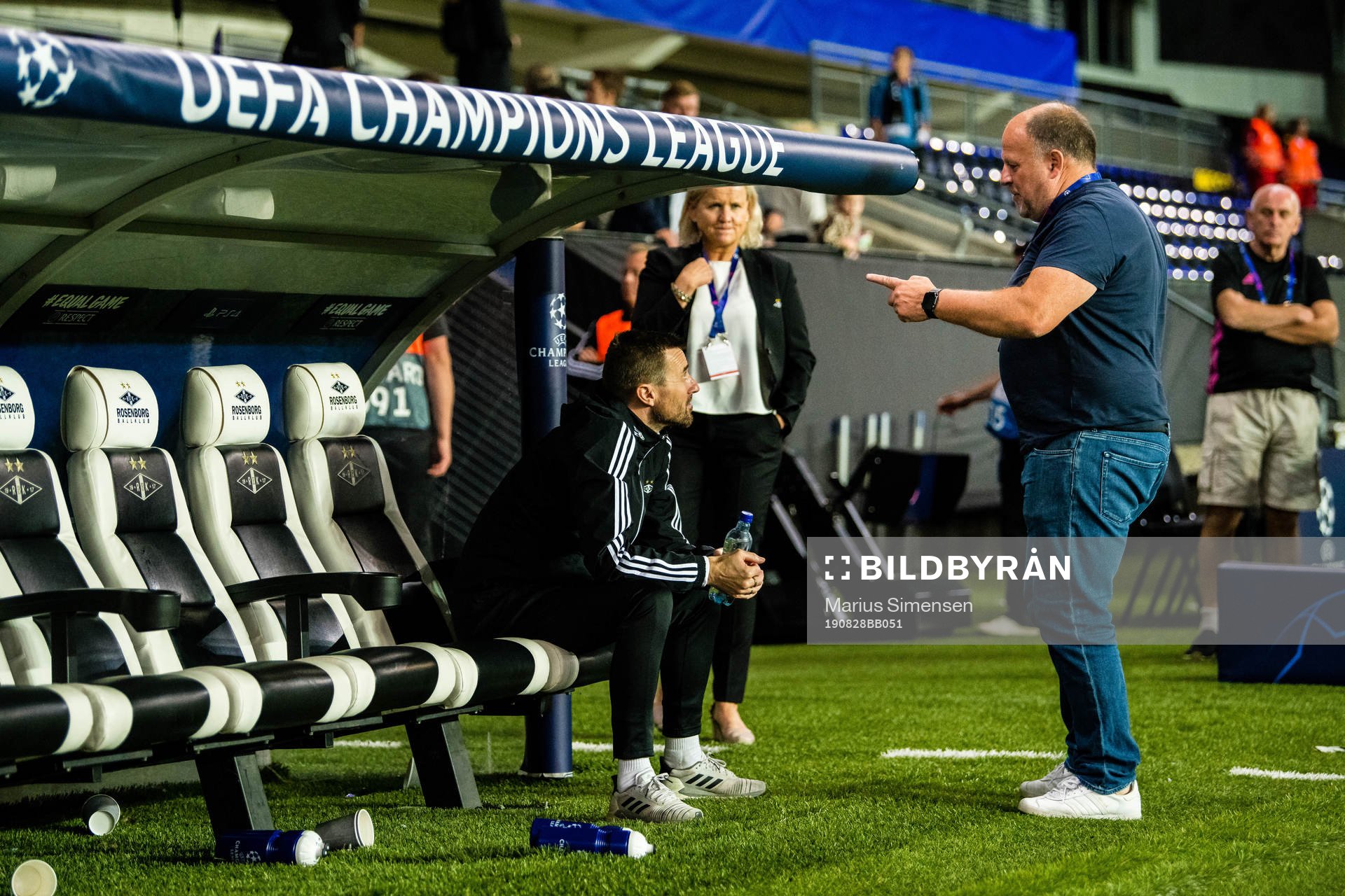 Tove Moe Dyrhaug, managing director at Rosenborg, Eirik