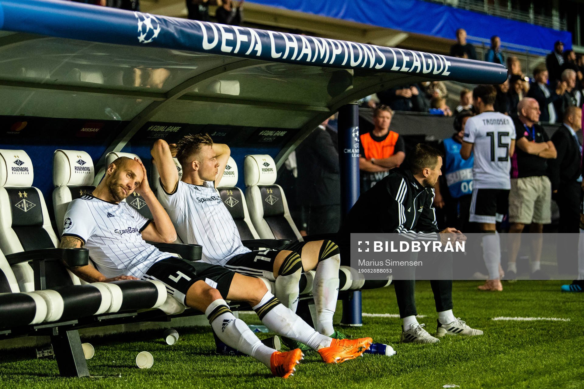 Tore Reginiussen, Alexander Toft Søderlund and Eirik