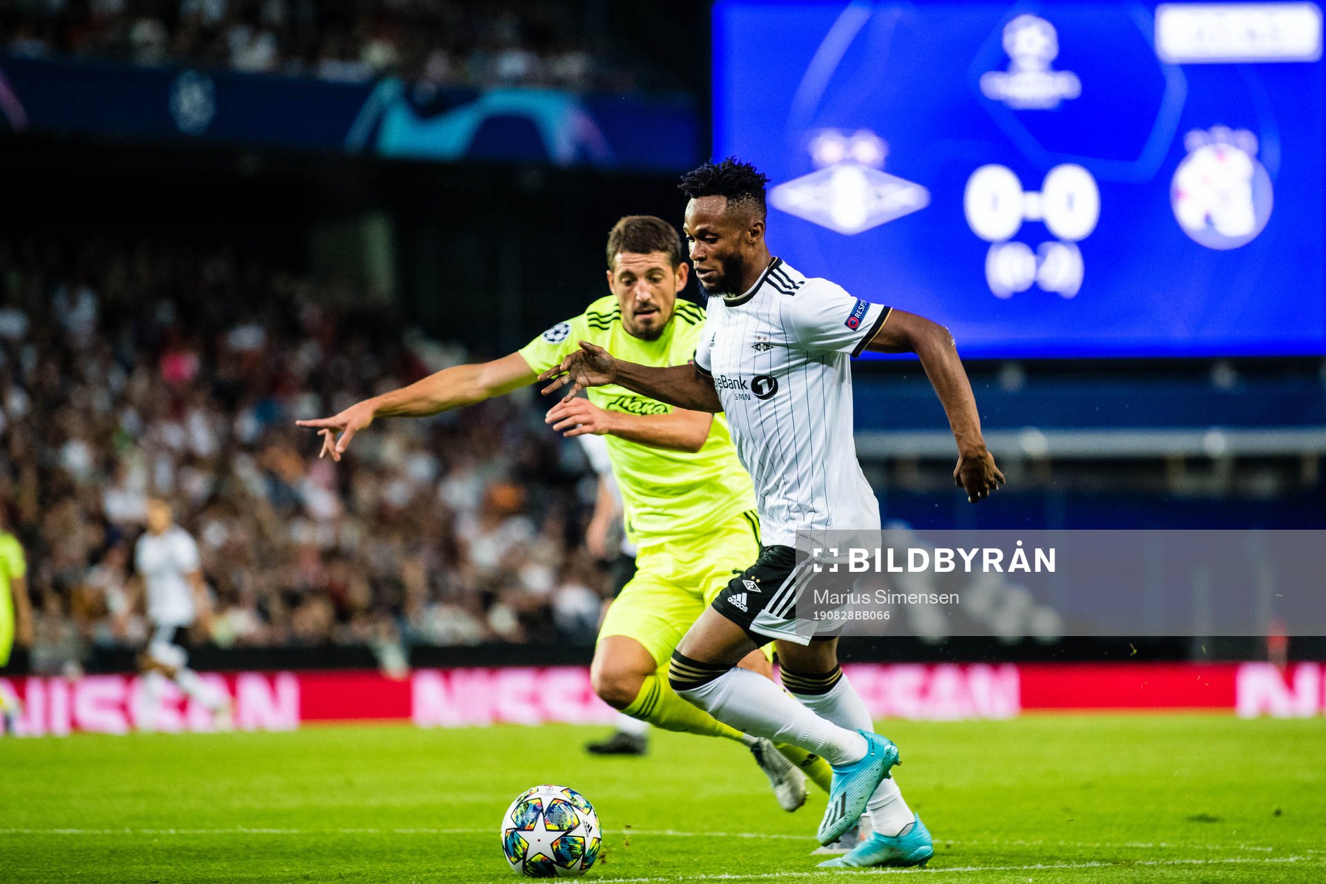 Samuel Adeniyi Adegbenro of Rosenborg
