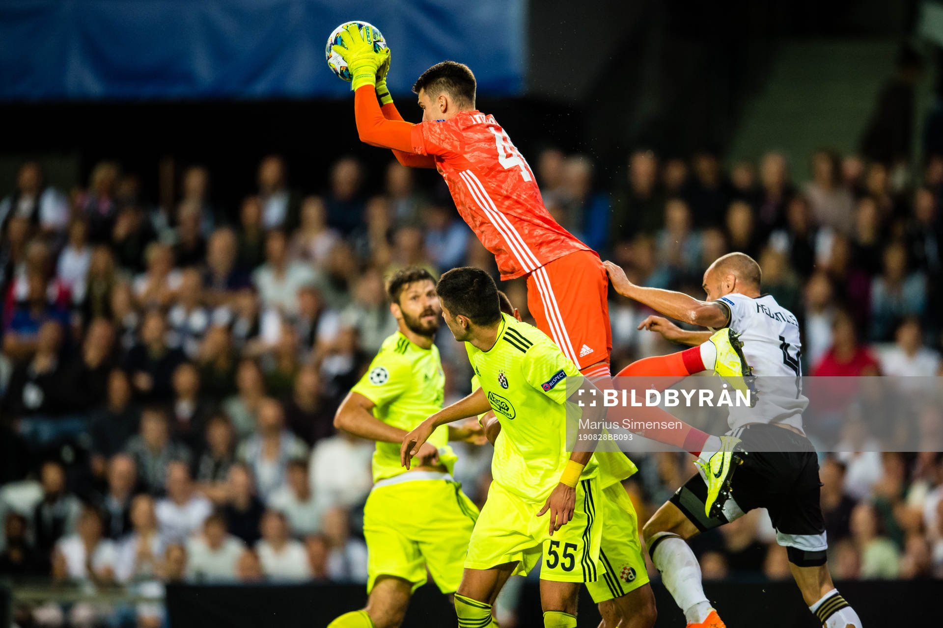 Dominik Livakovic of Dinamo Zagreb