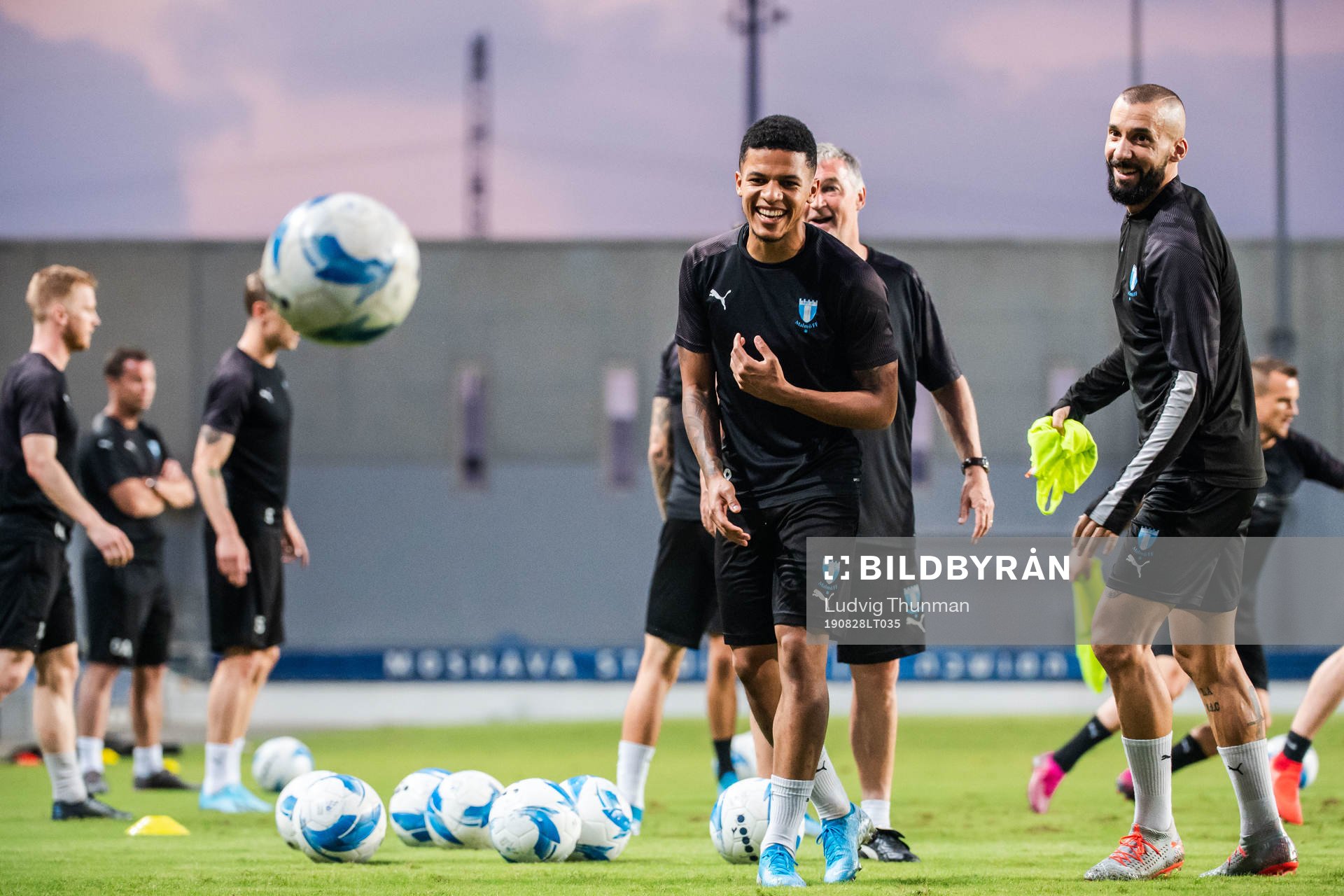 Romain Gall and Guillermo Molins of Malmö FF
