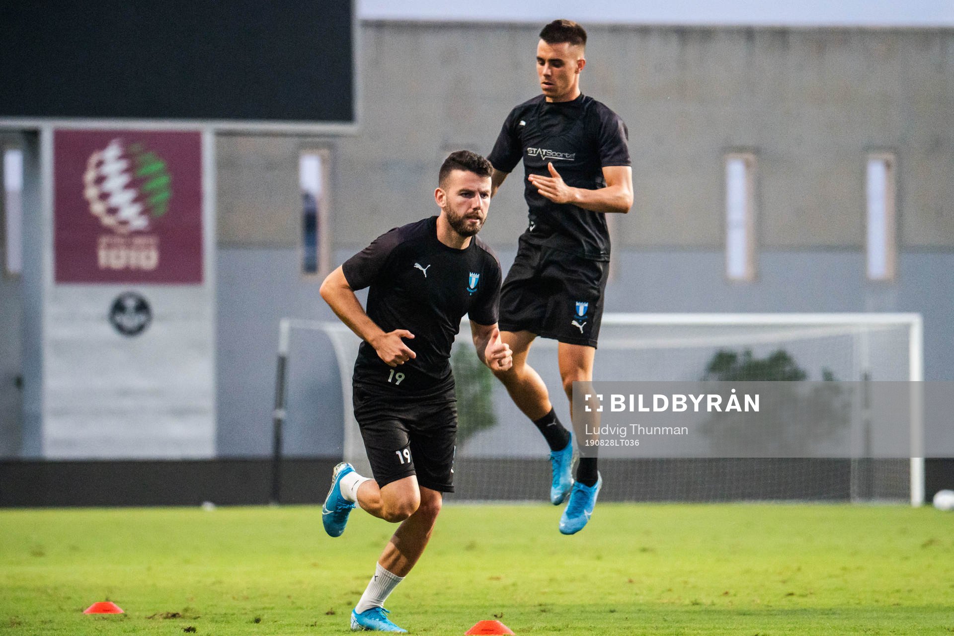Erdal Rakip and Jonas Knudsen of Malmö FF