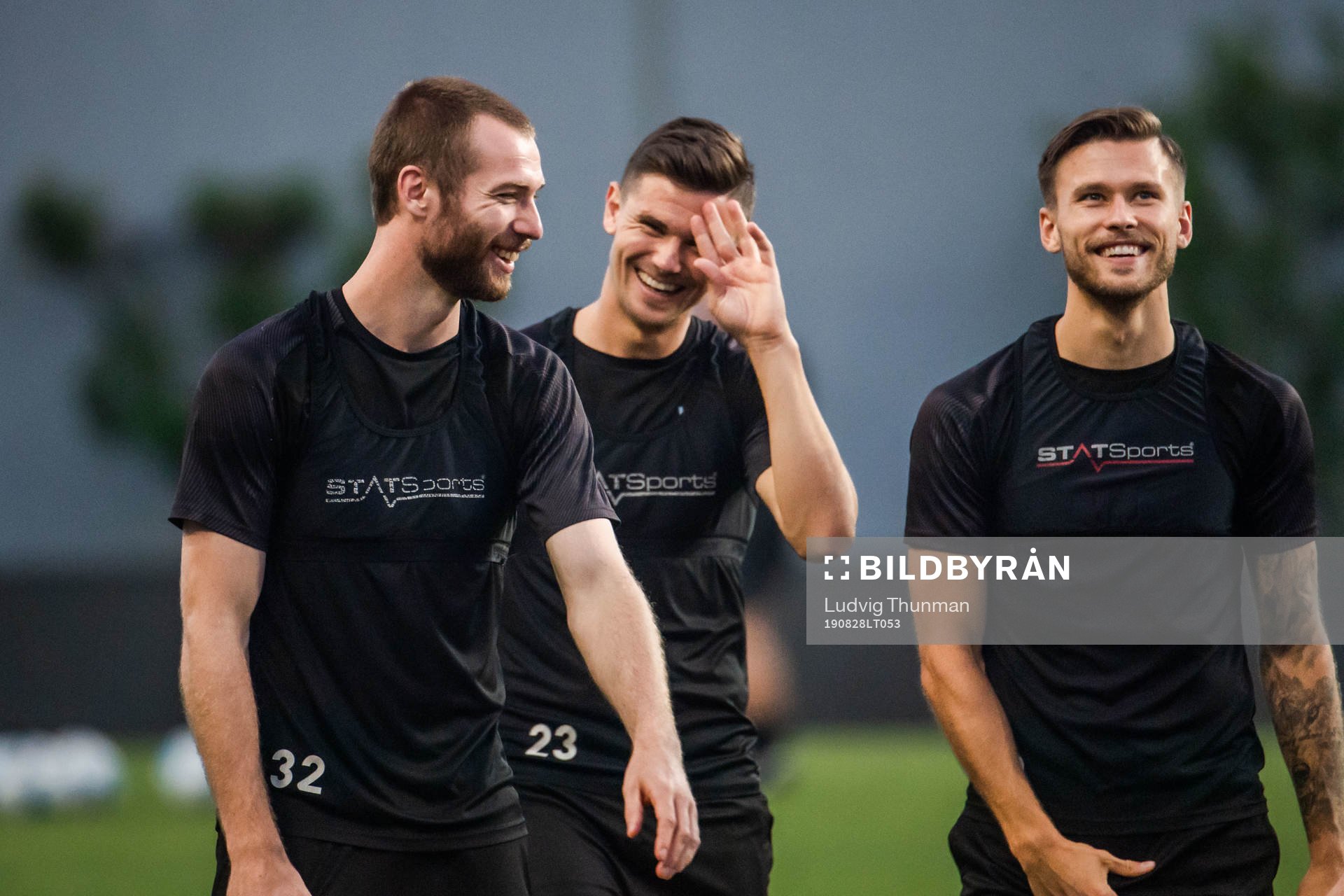 Jo Inge Berget, Marcus Antonsson and Arnor Traustason of