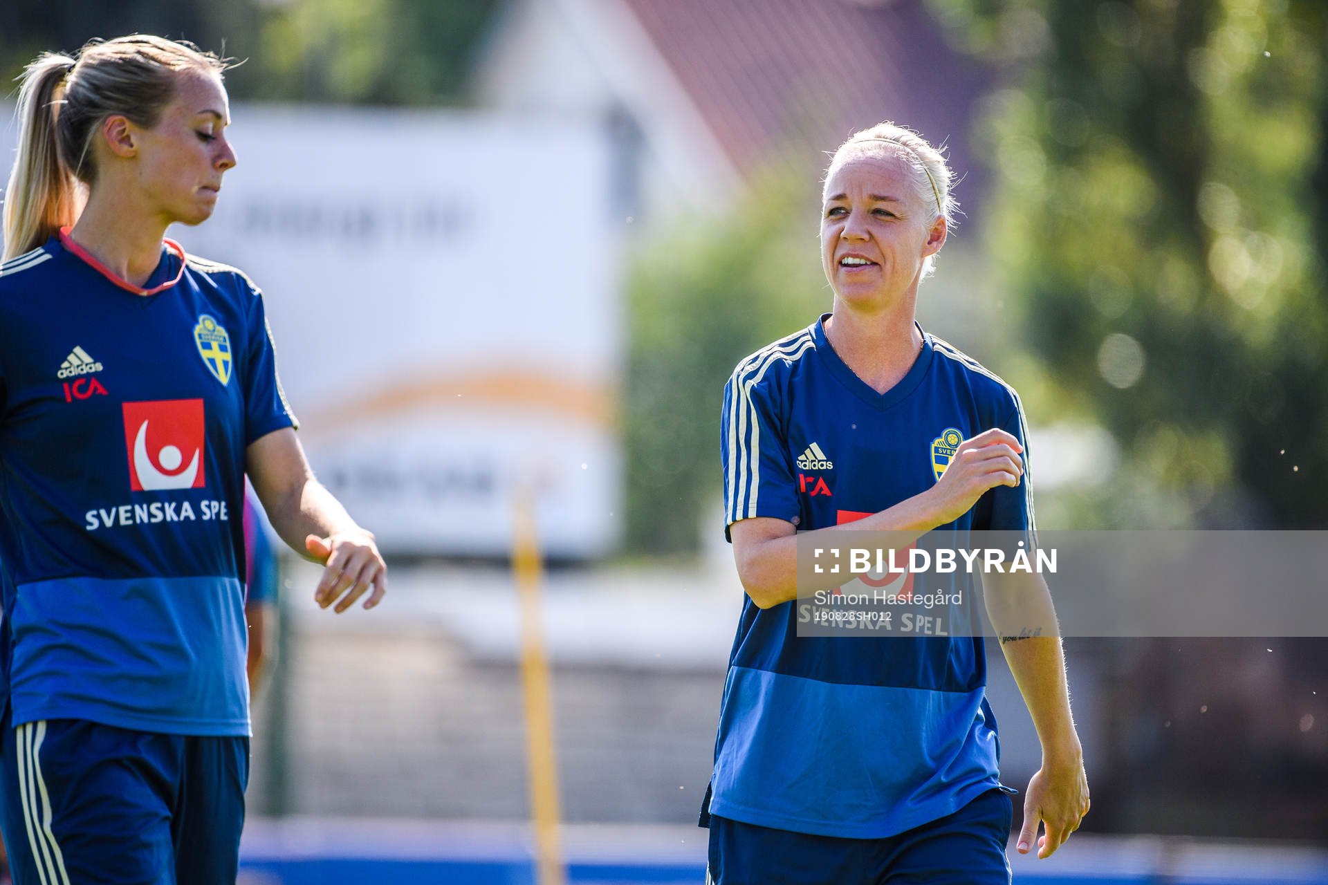 Caroline Seger of the Swedish national women football team