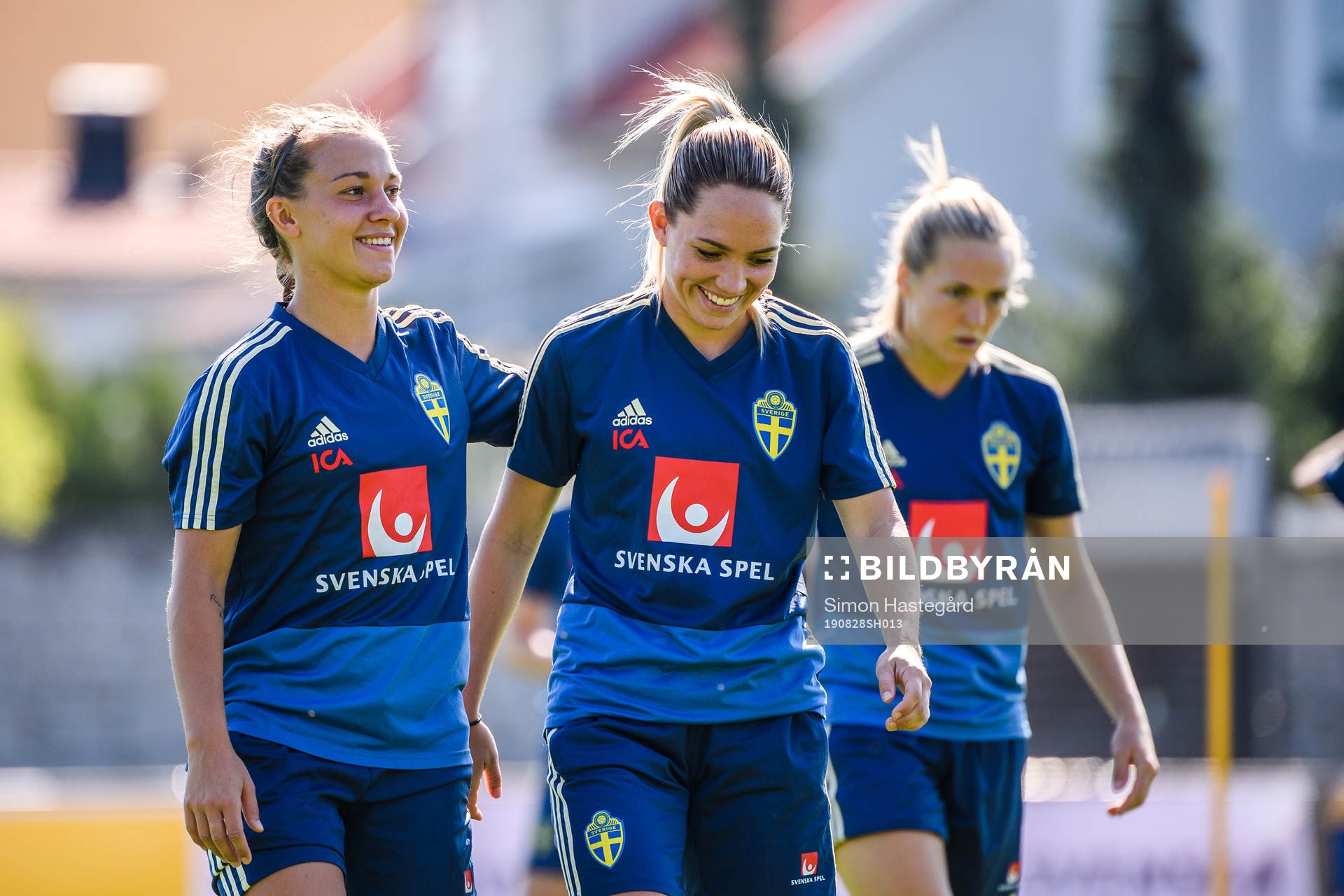 Julia Zigiotti Olme and Elin Rubensson of the Swedish