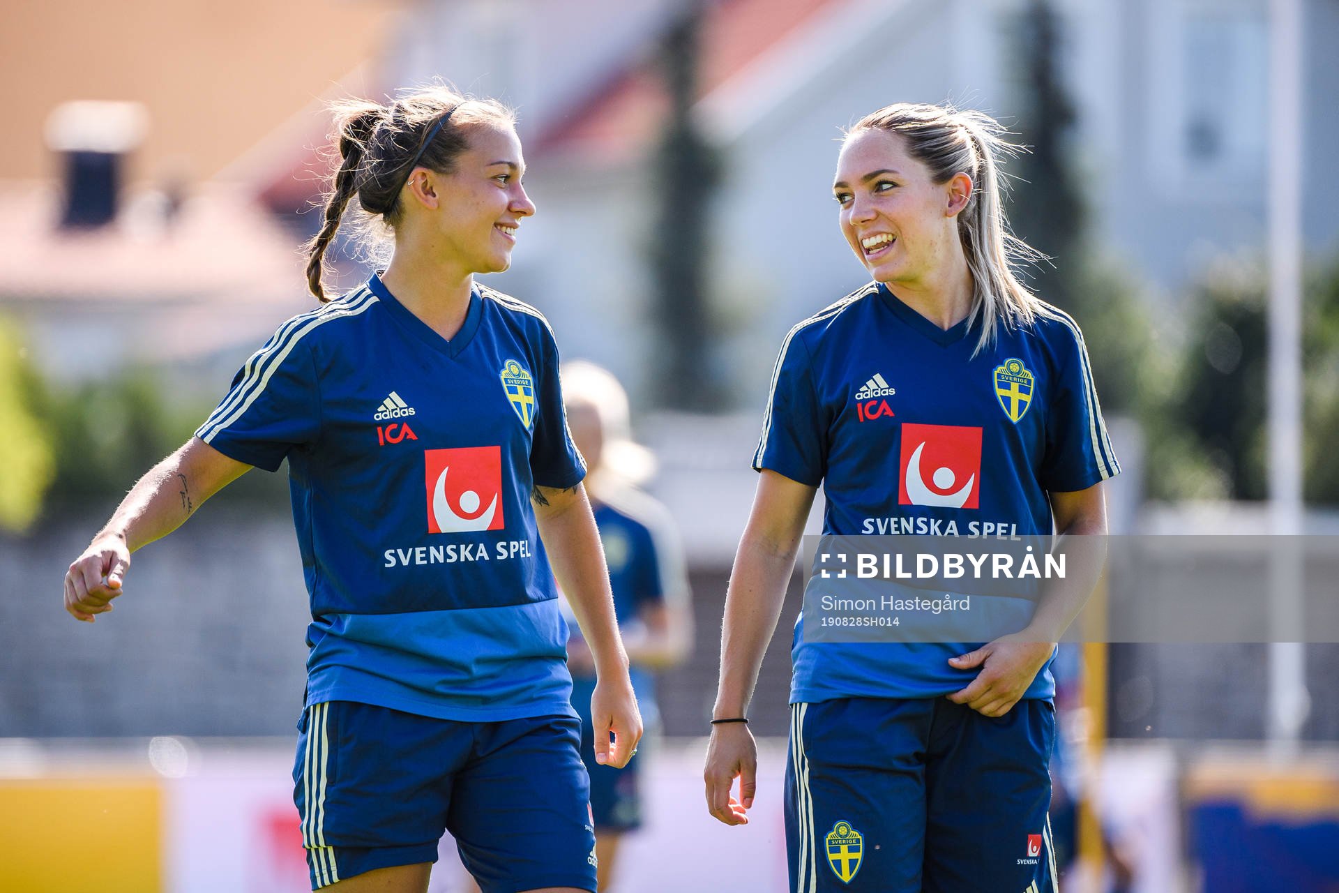 Julia Zigiotti Olme and Elin Rubensson of the Swedish