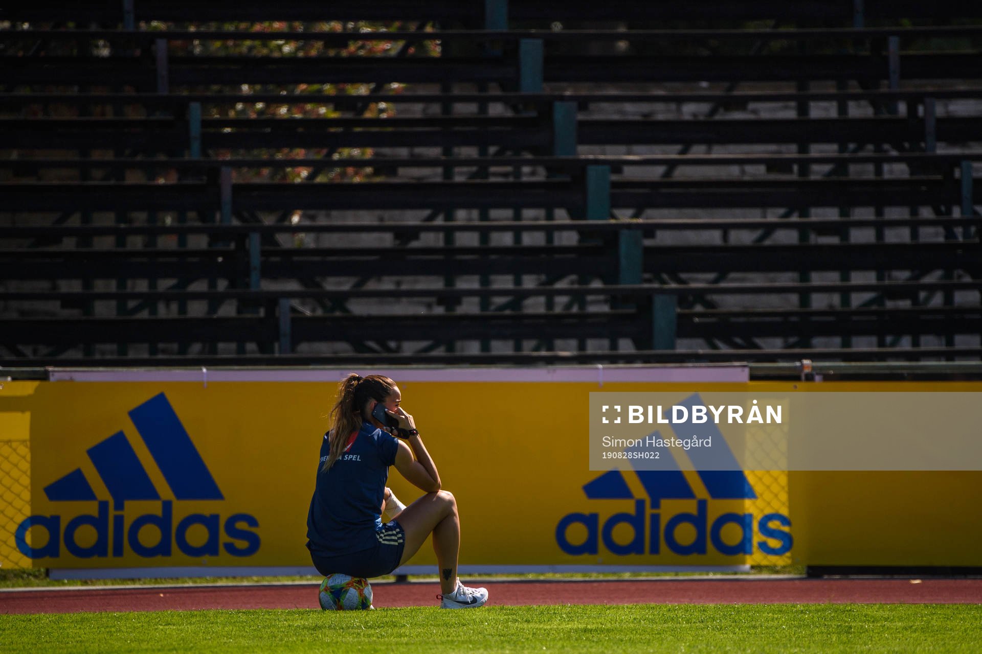 Kosovare Asllani of the Swedish national women football team