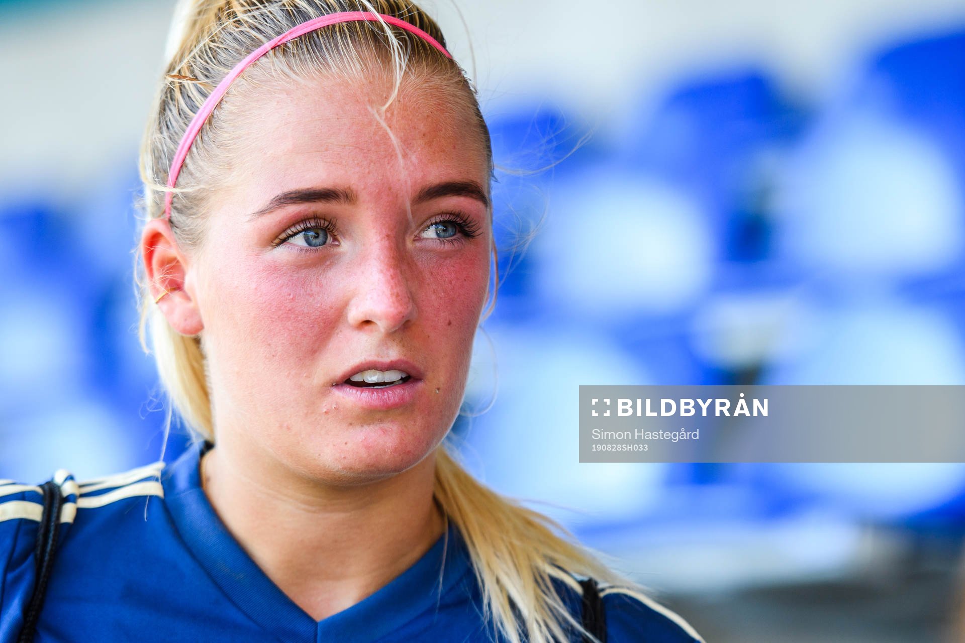 Ronja Aronsson of the Swedish national women football team