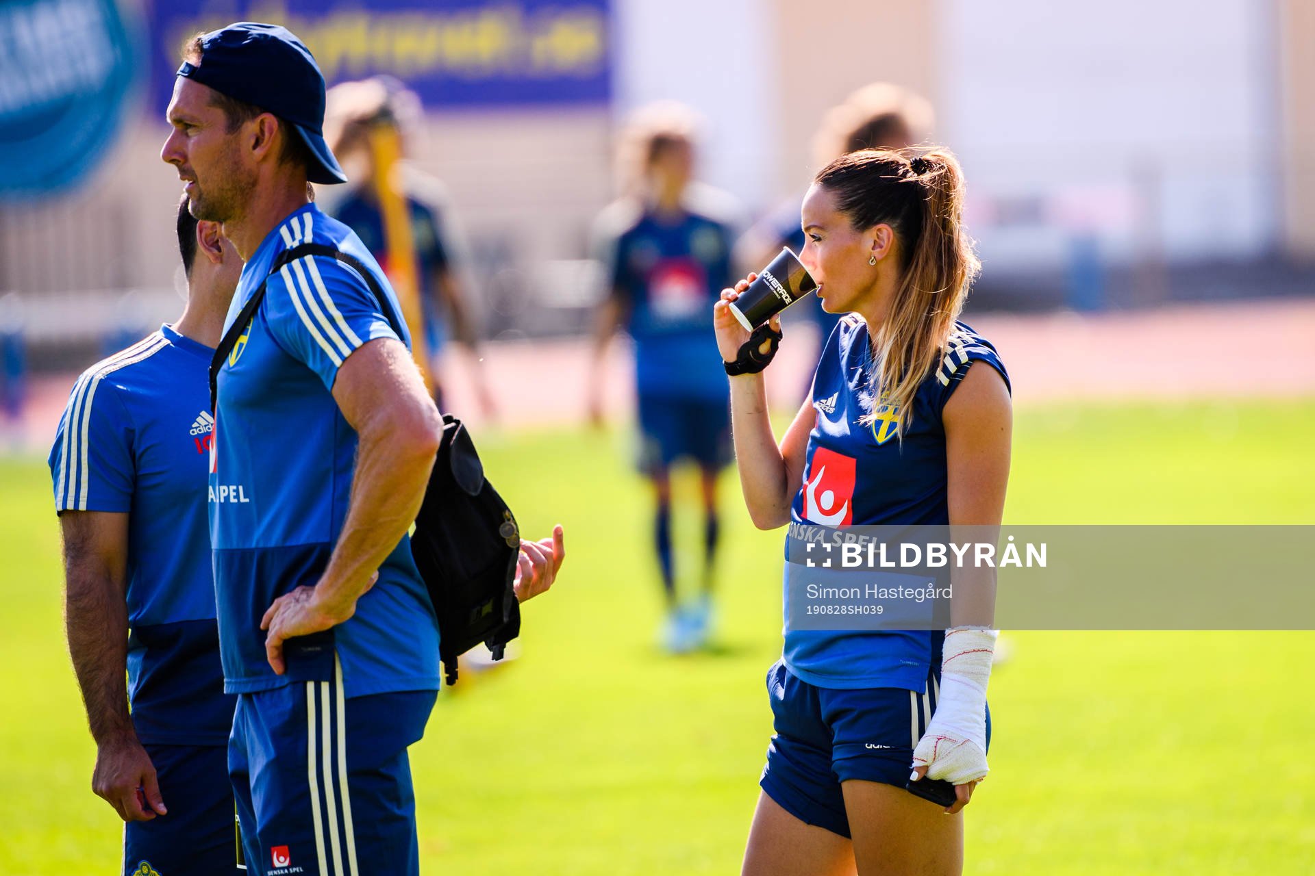 Kosovare Asllani of the Swedish national women football team