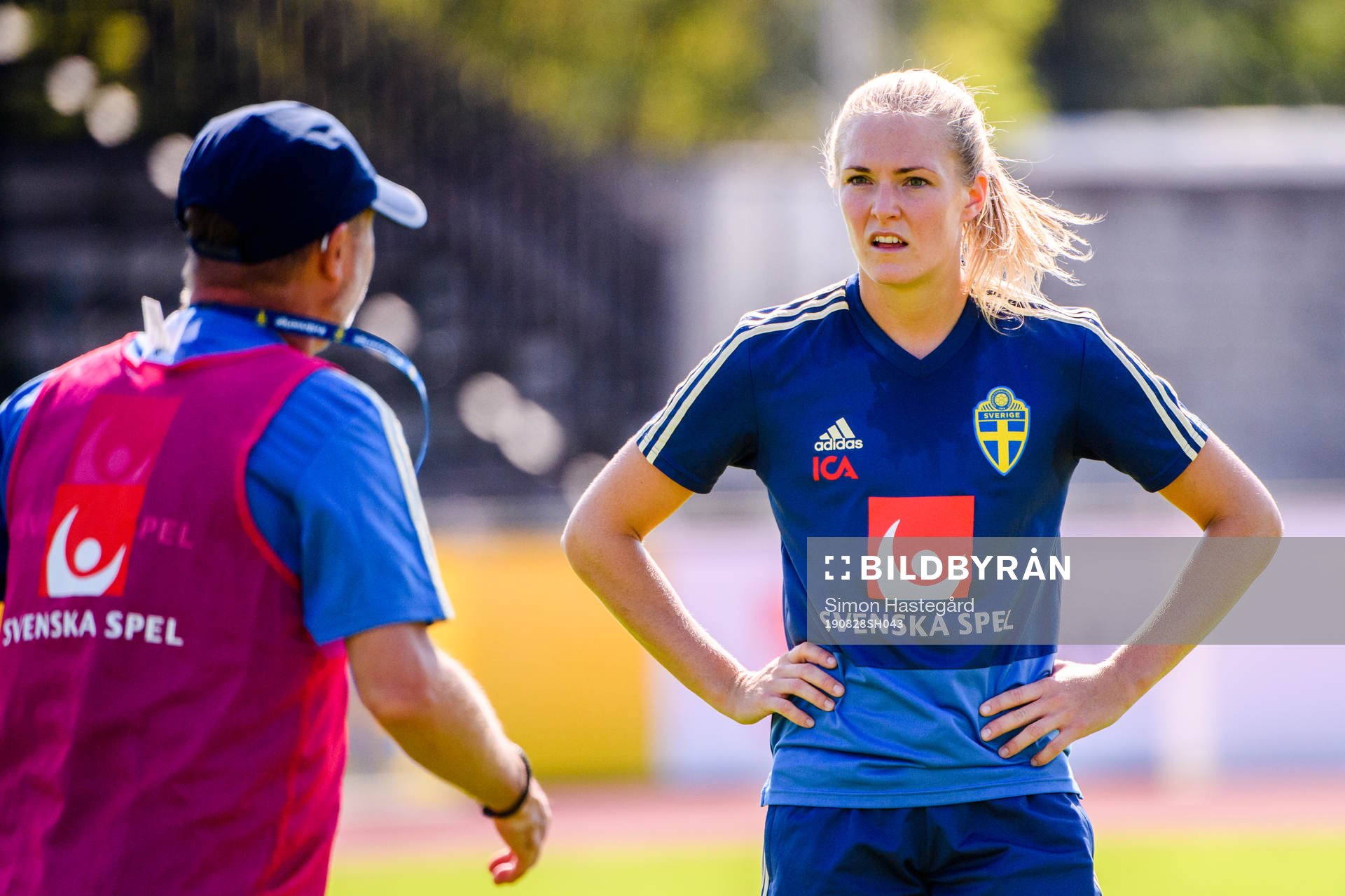 Magdalena Eriksson of the Swedish national women football