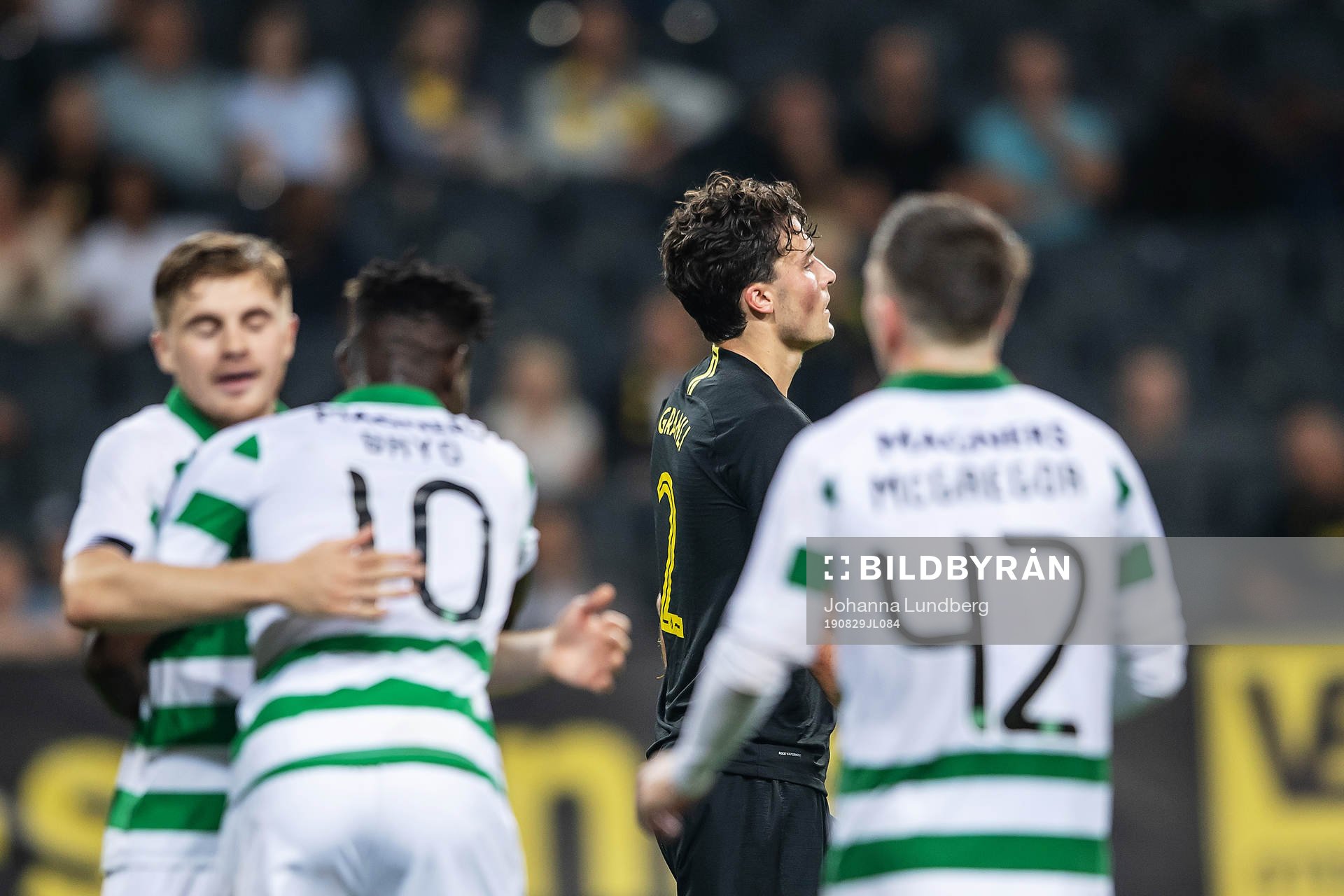 Daniel Granli of AIK looks dejected