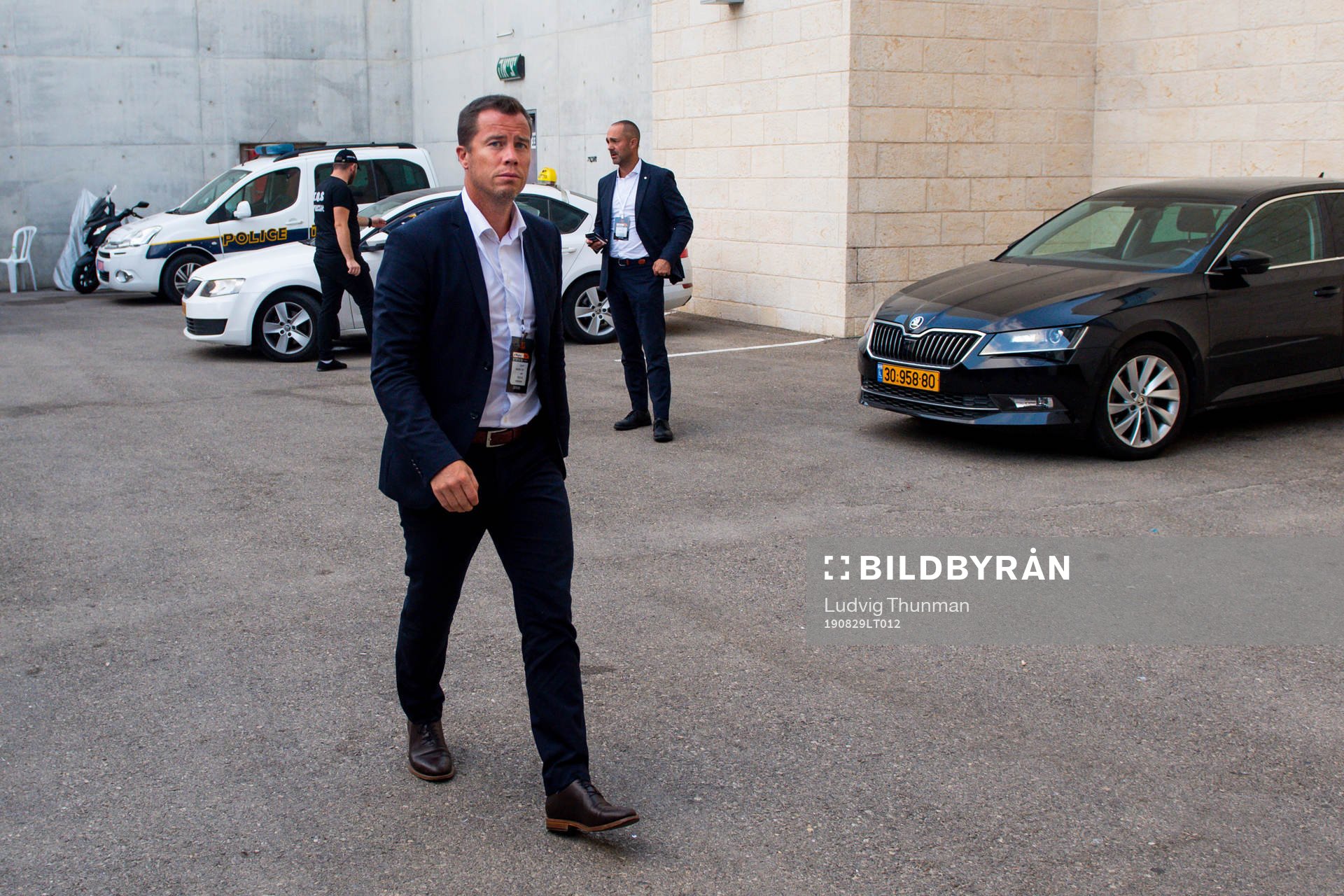 Sports Director Daniel Andersson of Malmö FF arrives to