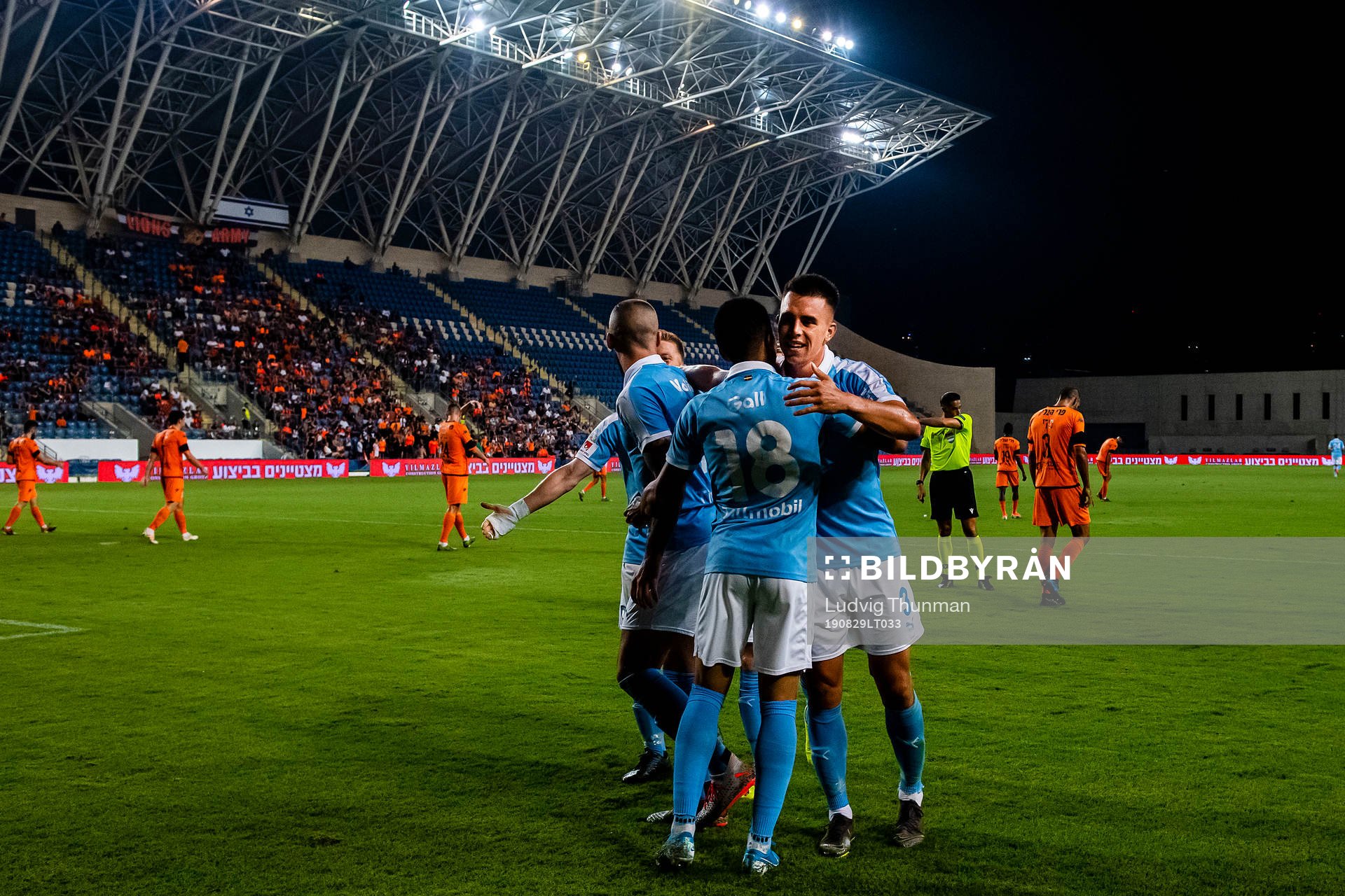 Guillermo Molins of Malmö FF celebrates