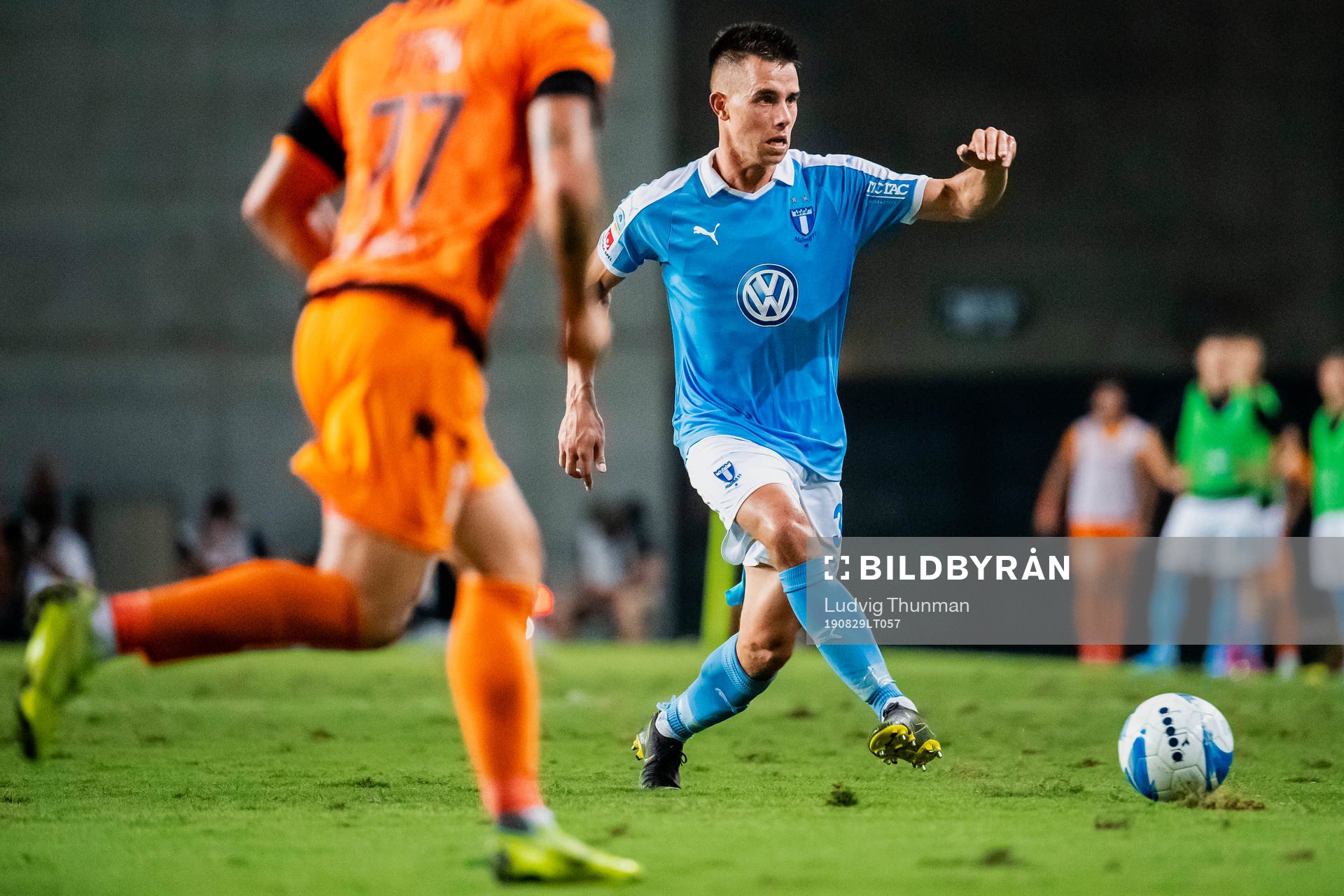 Jonas Knudsen of Malmö FF