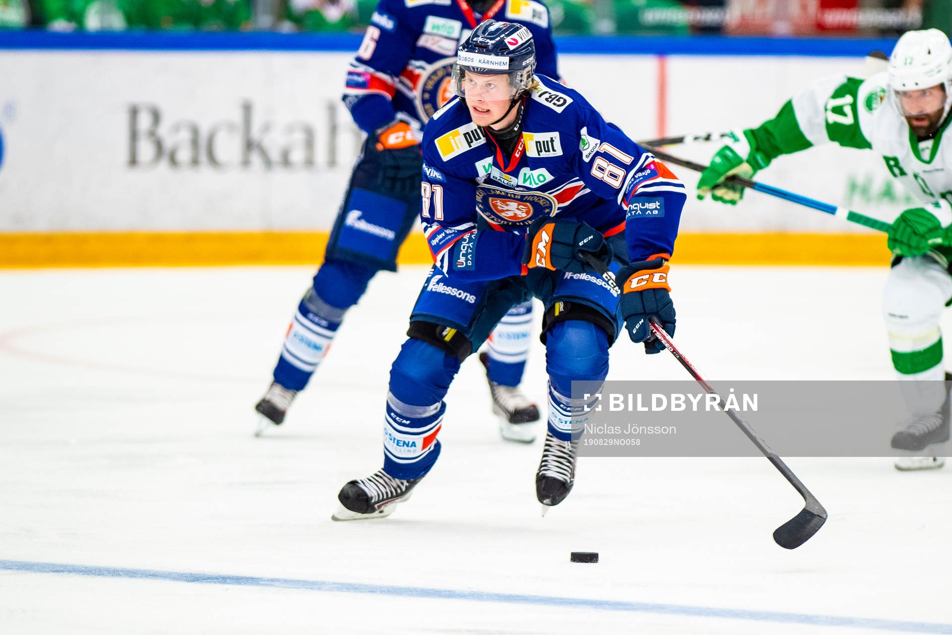 Växjös  Fredrik Karlström