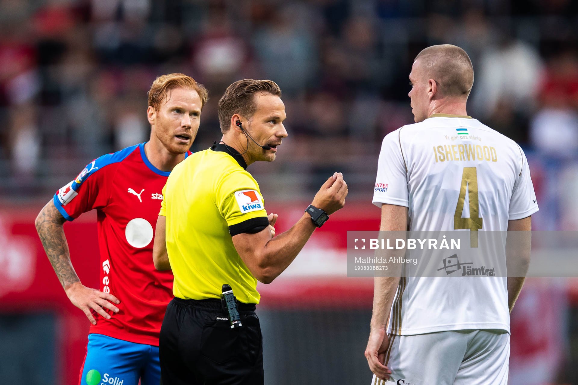 Domare Kristoffer Karlsson i samtal med Helsingborgs
