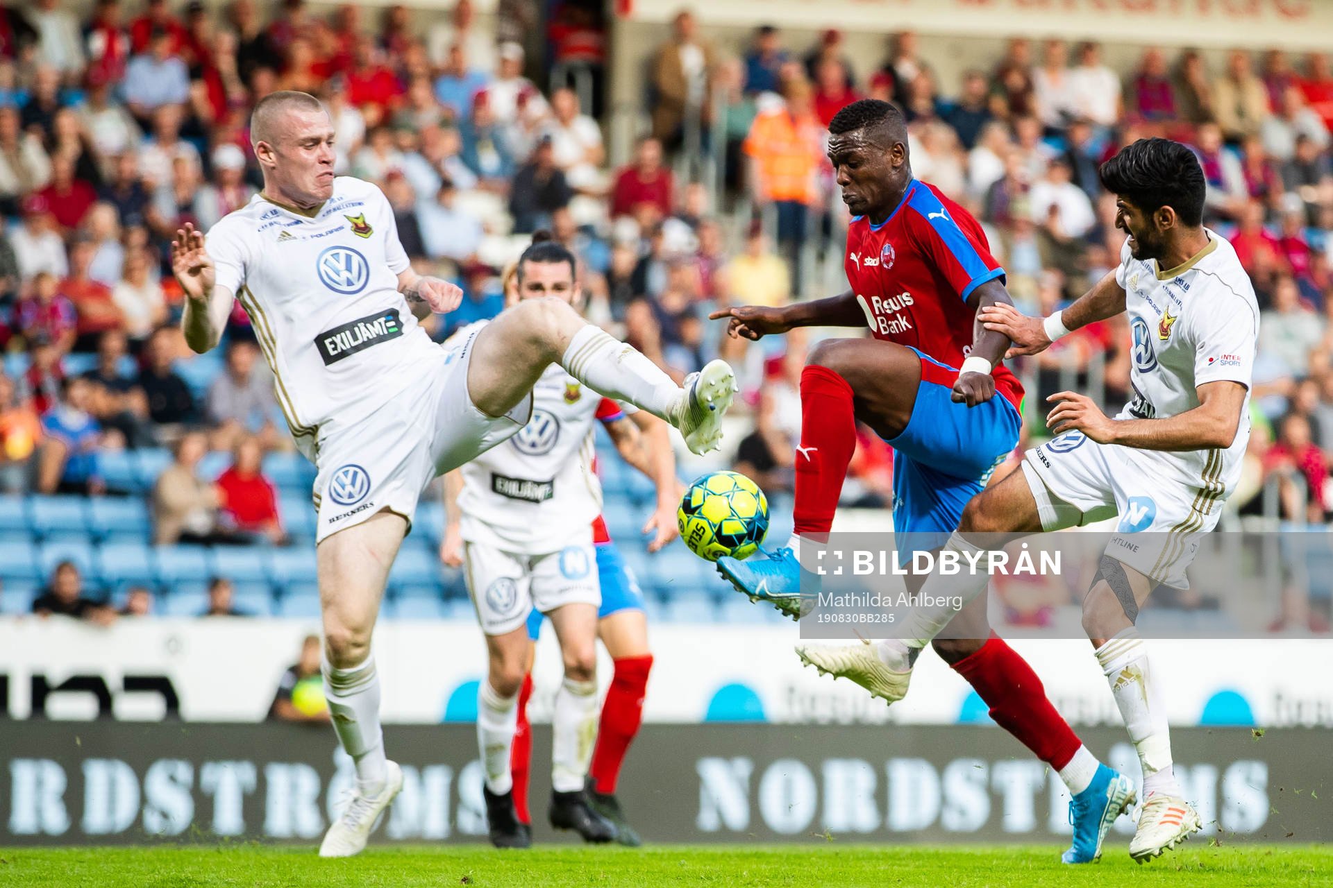 Östersunds Thomas Isherwood och Rewan Amin mot