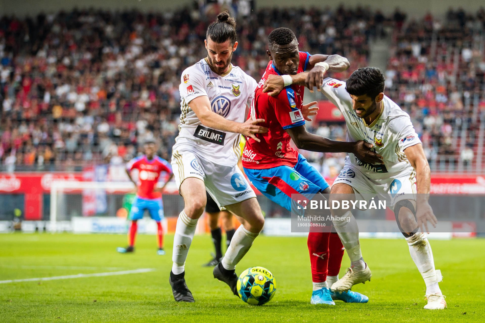 Östersunds Alex Purver och Rewan Amin