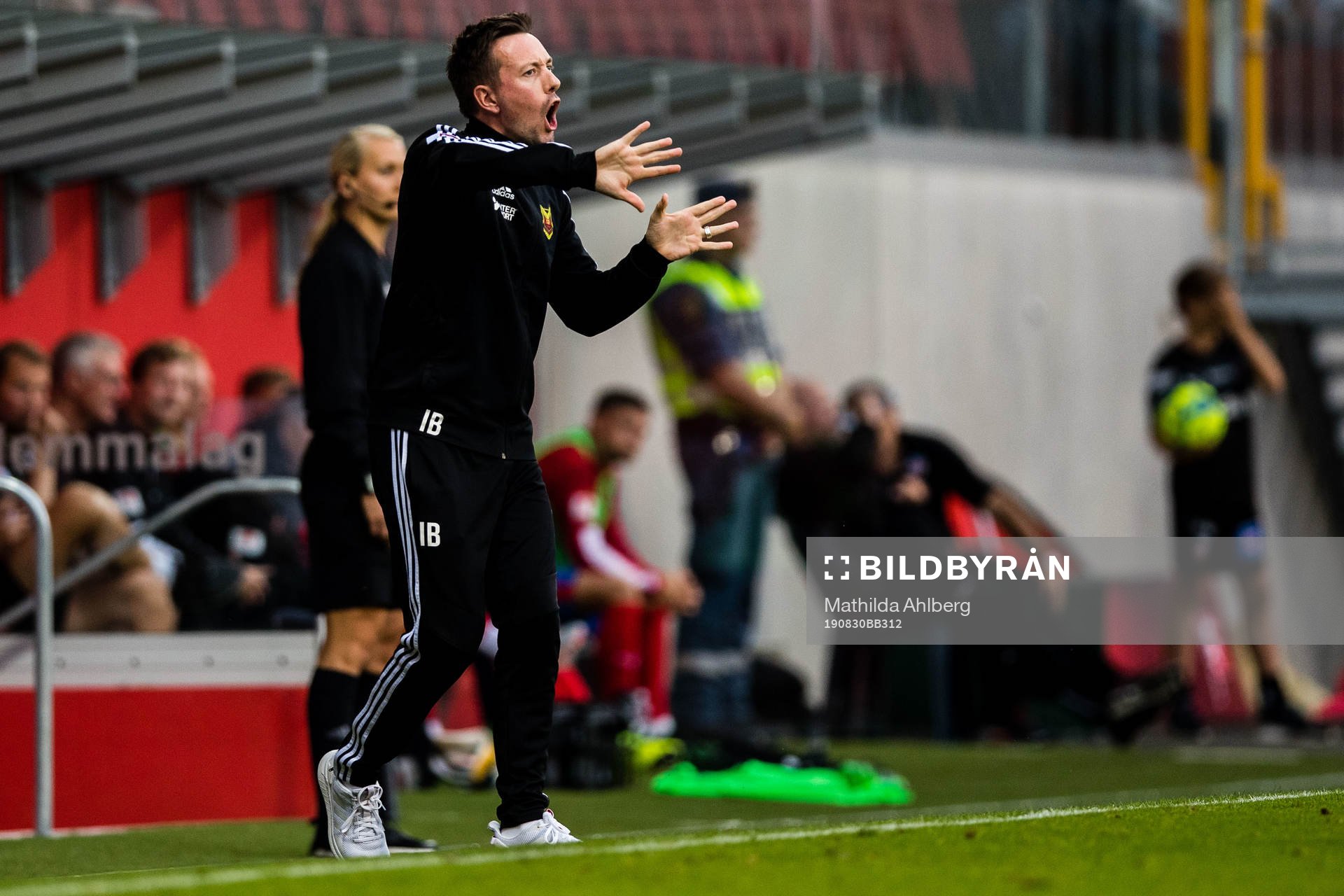 Östersunds tränare Ian Burchnall