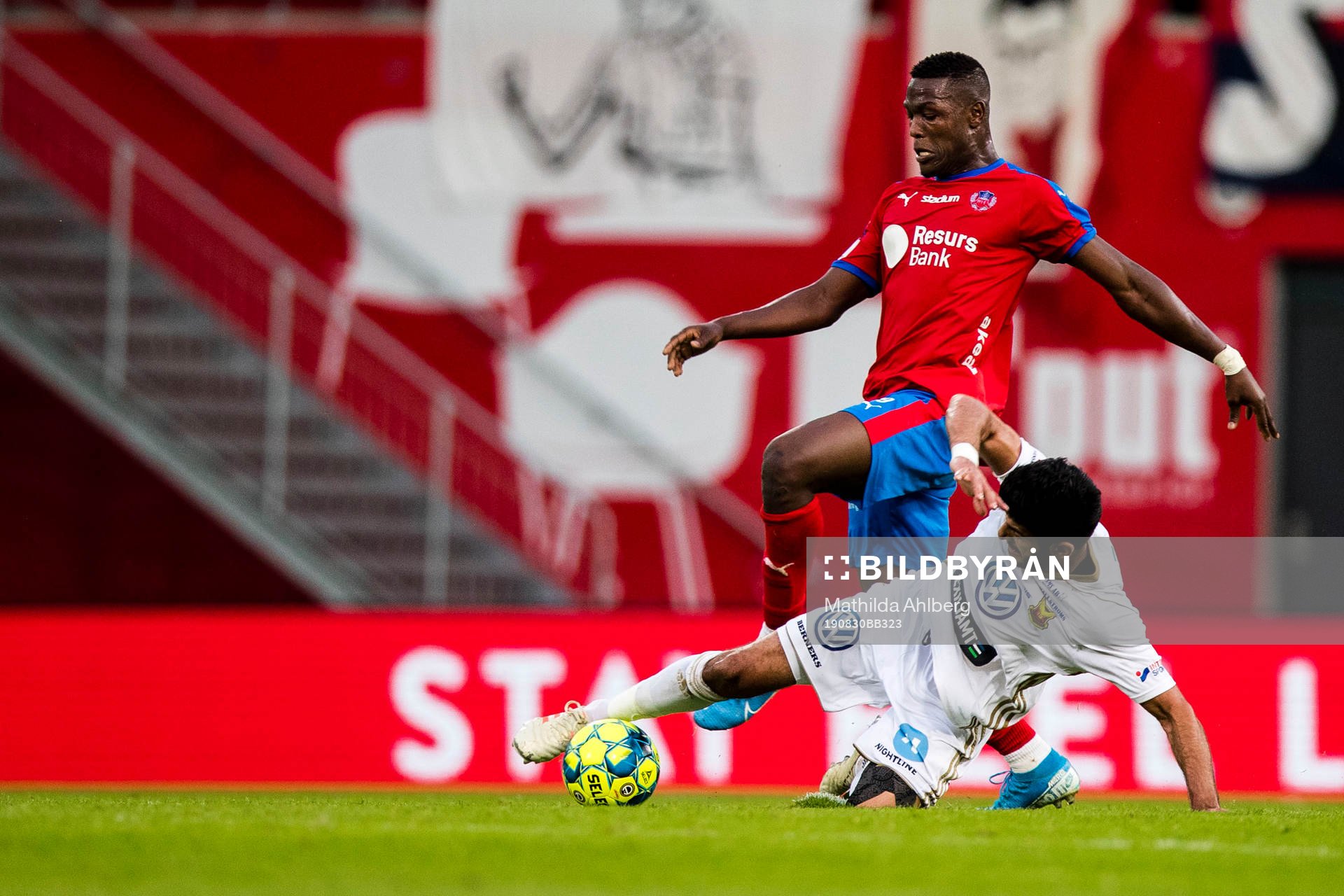 Helsingborgs Alhaji Gero och Östersunds Rewan Amin