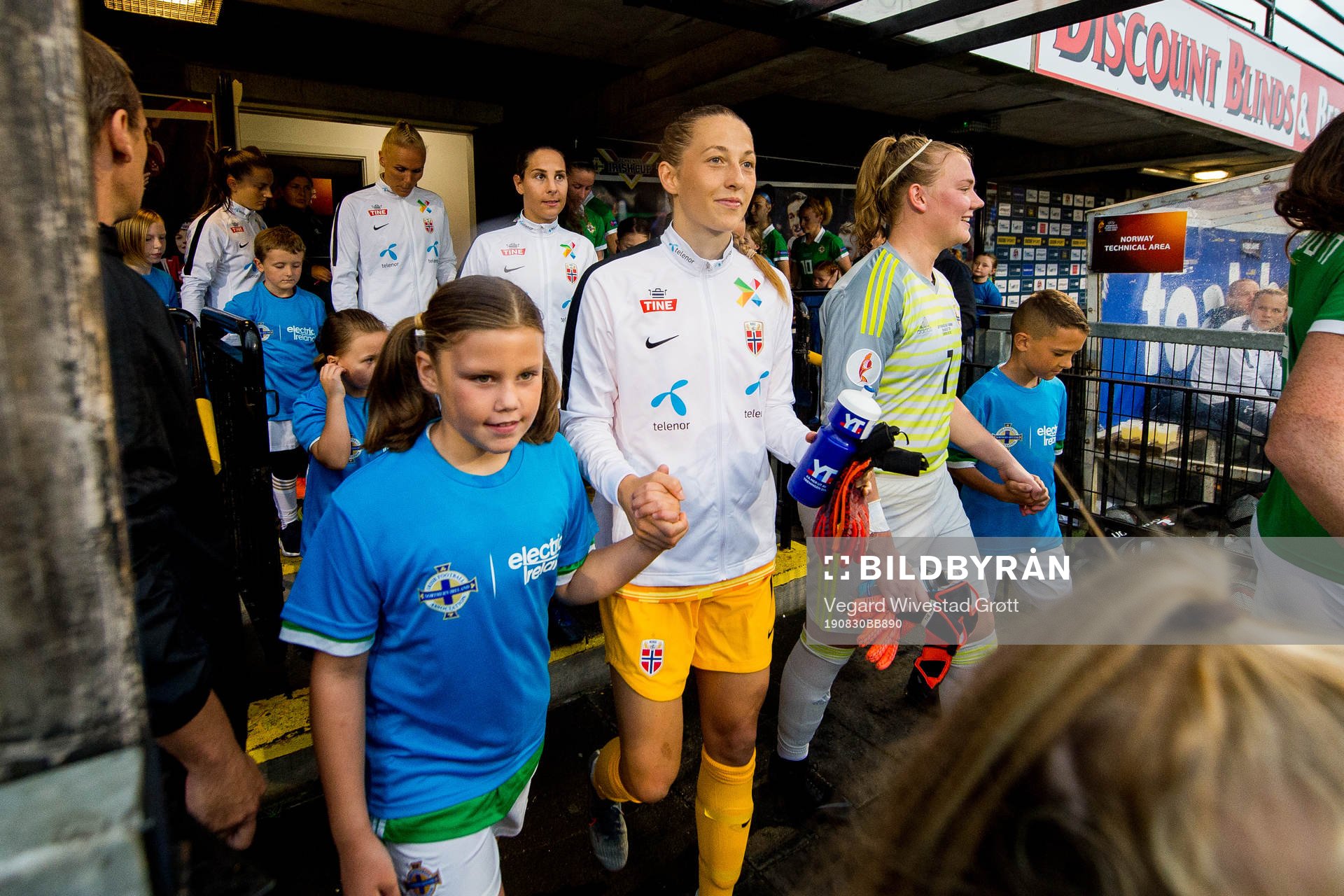 Goalkeeper Cecilie Fiskerstrand of Norway