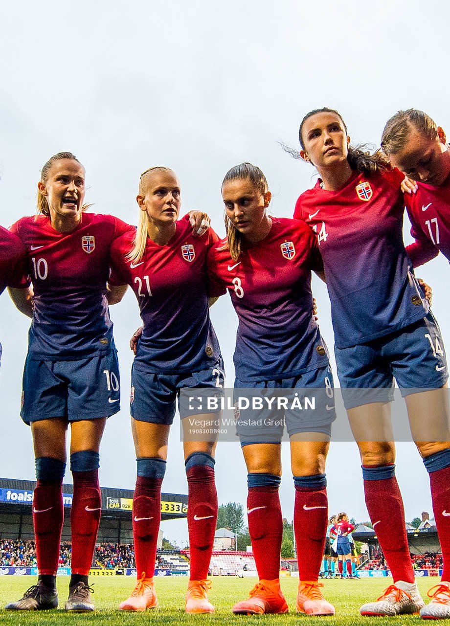 Caroline Graham Hansen, Karina Sævik, Vilde Bøe Risa and
