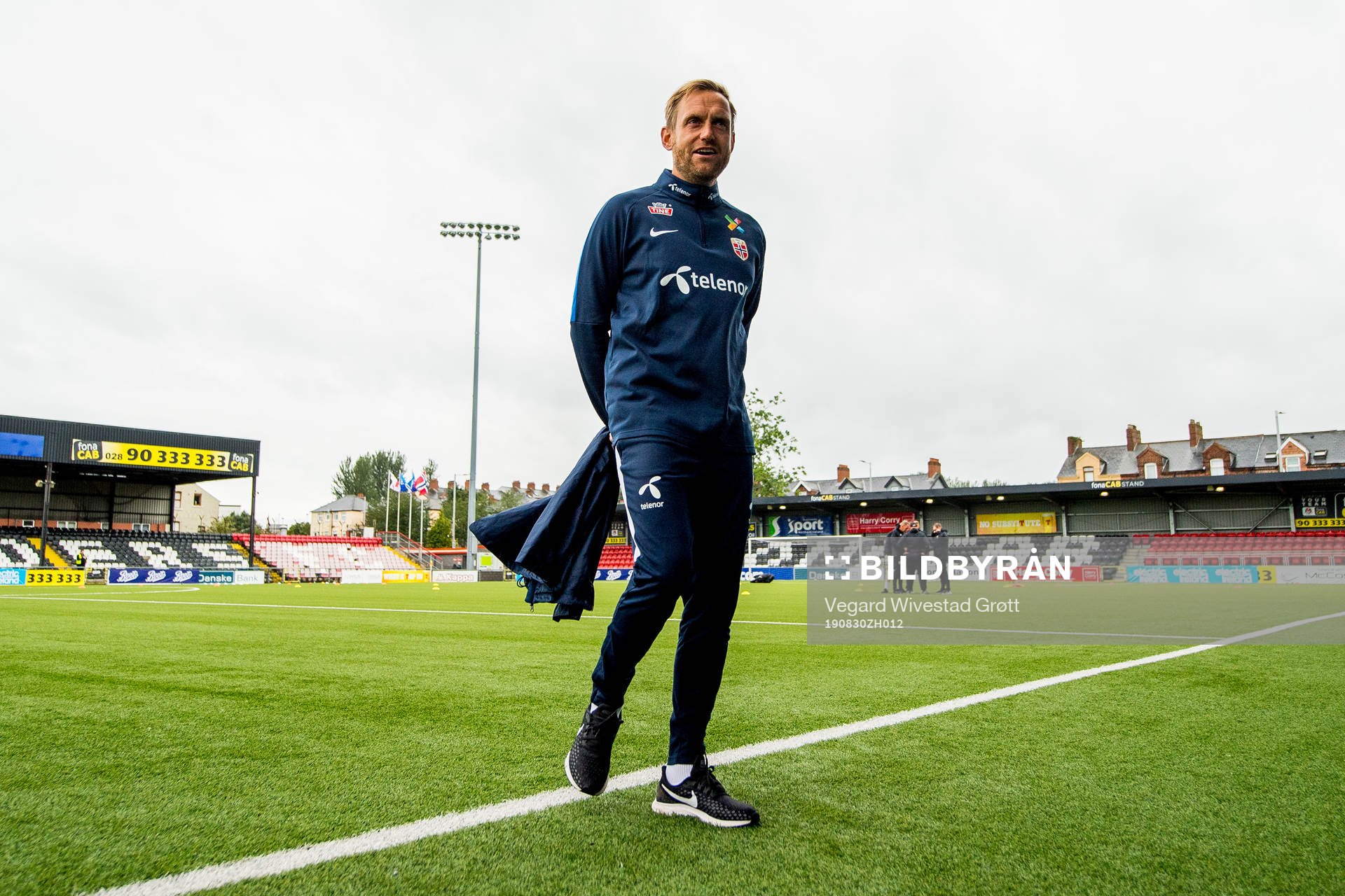 Martin Sjögren, head coach of Norway