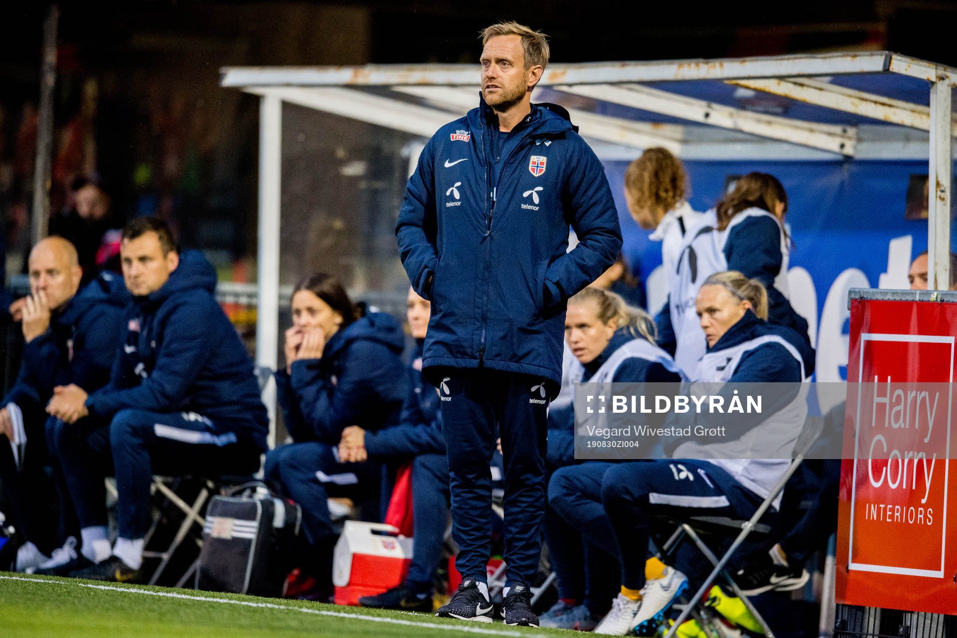 Martin Sjögren, head coach of Norway