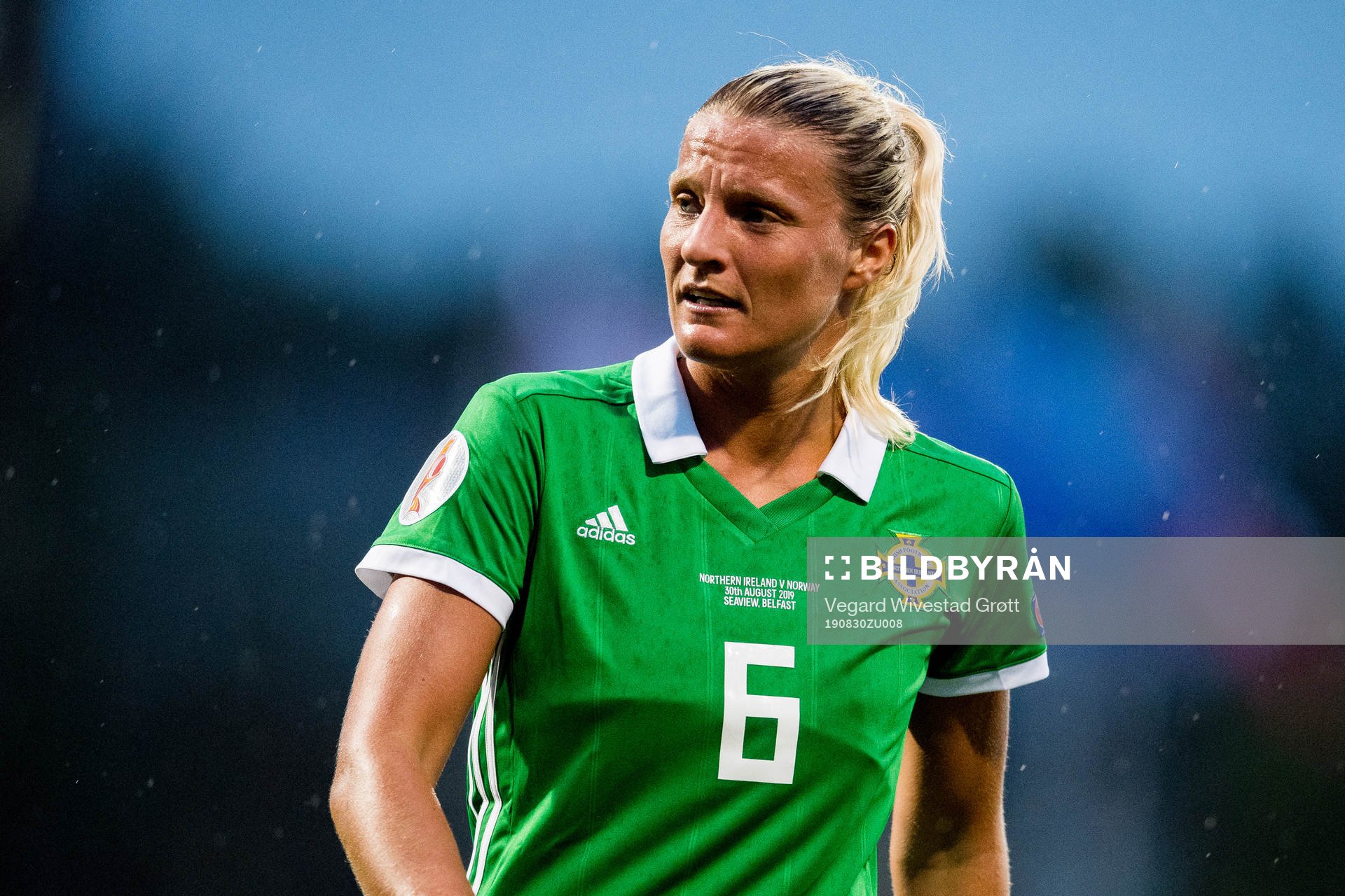 Ashley Hutton of Northern Ireland