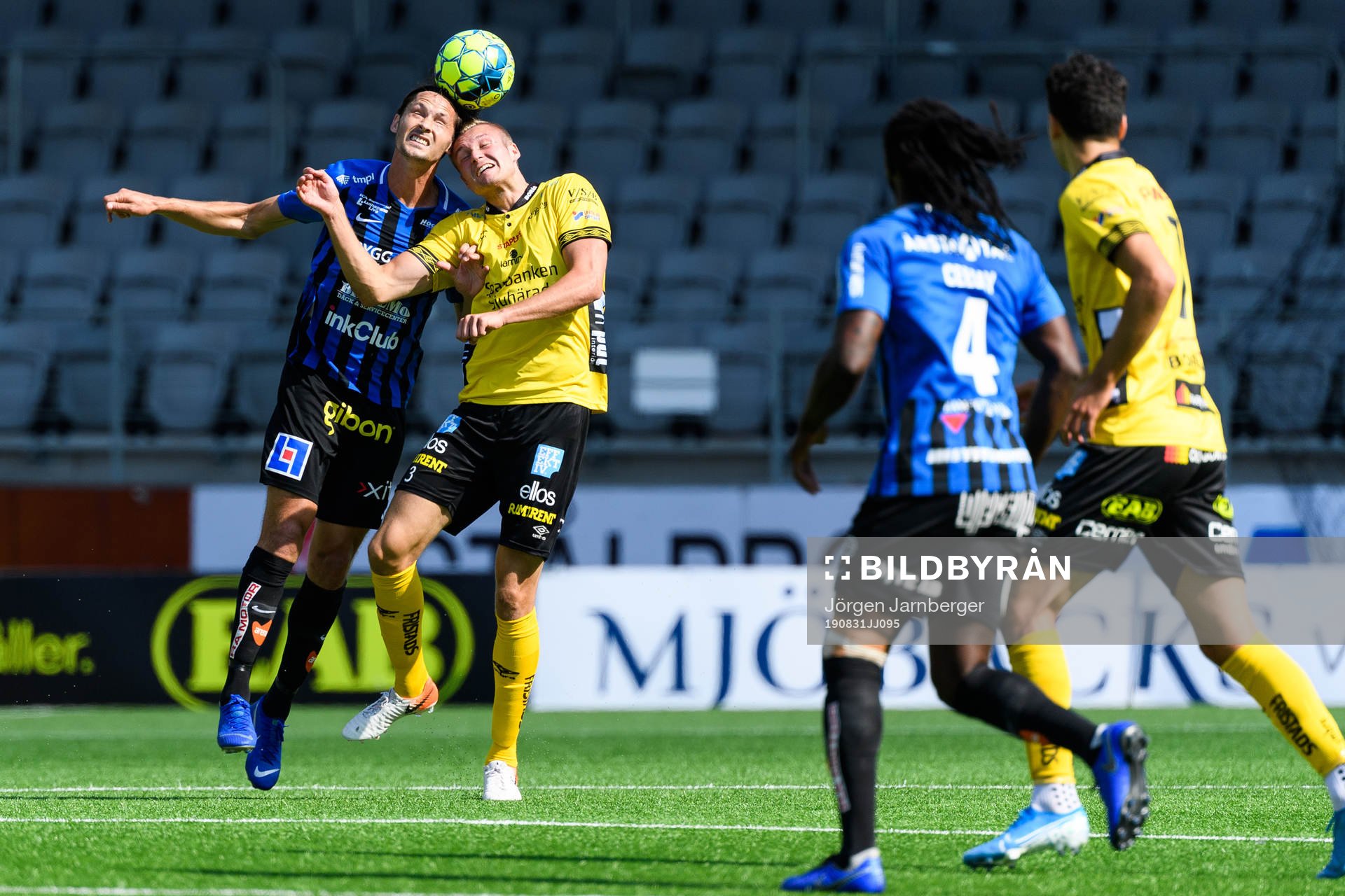 Elfsborgs Stian Rode Gregersen och Sirius Philip Haglund