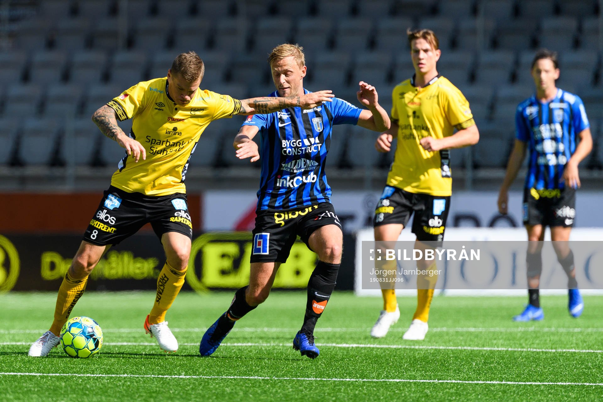 Elfsborgs Samuel Holmén och Sirius Christer Gustafsson