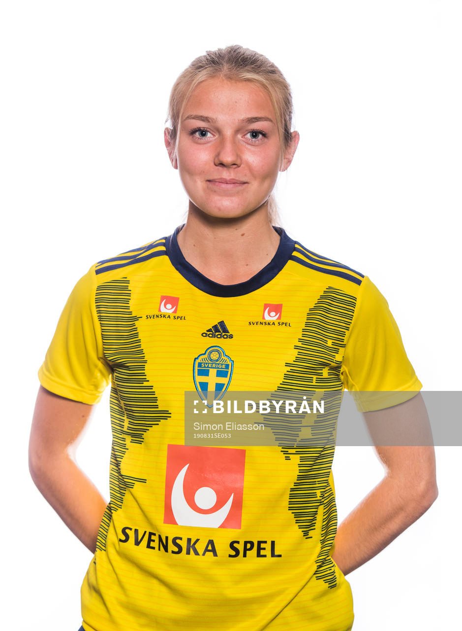 Sveriges Beata Olsson poserar för ett porträtt den 31 augusti 2019 i Luleå.