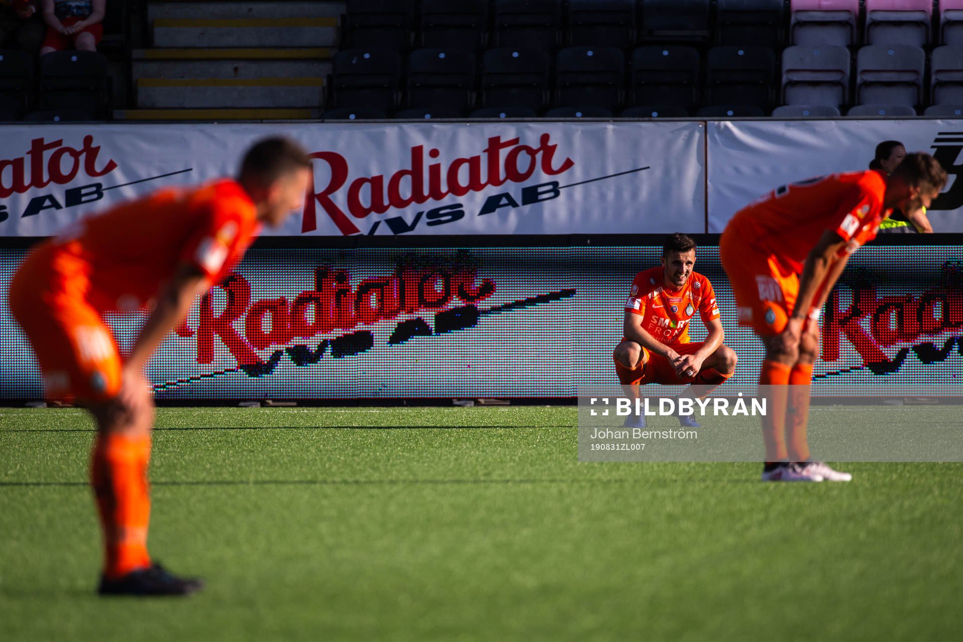 AFC Eskilstunas spelare deppar