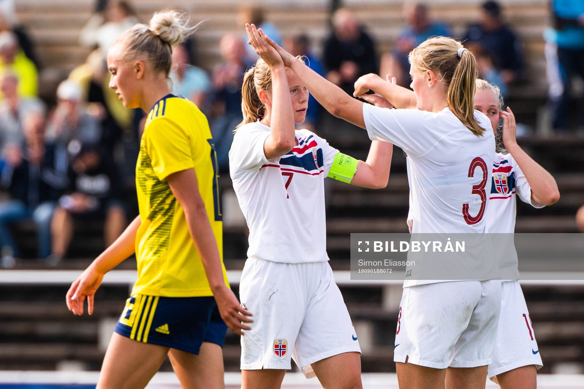 Julie Blakstad and Mathilde Hauge Harviken of Norway