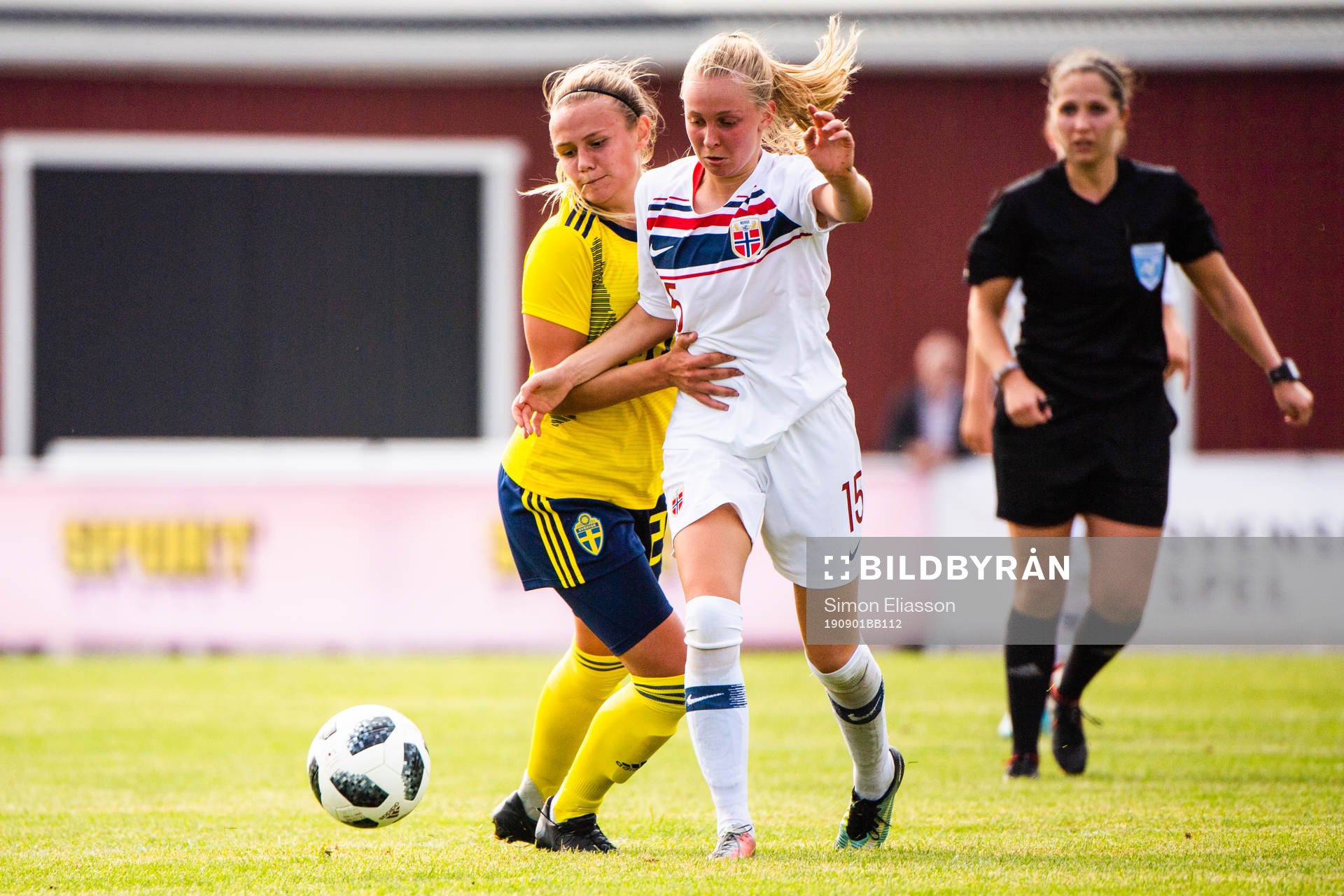 Maja Bodin of Sweden and Emilie Marie Joramo of Norway