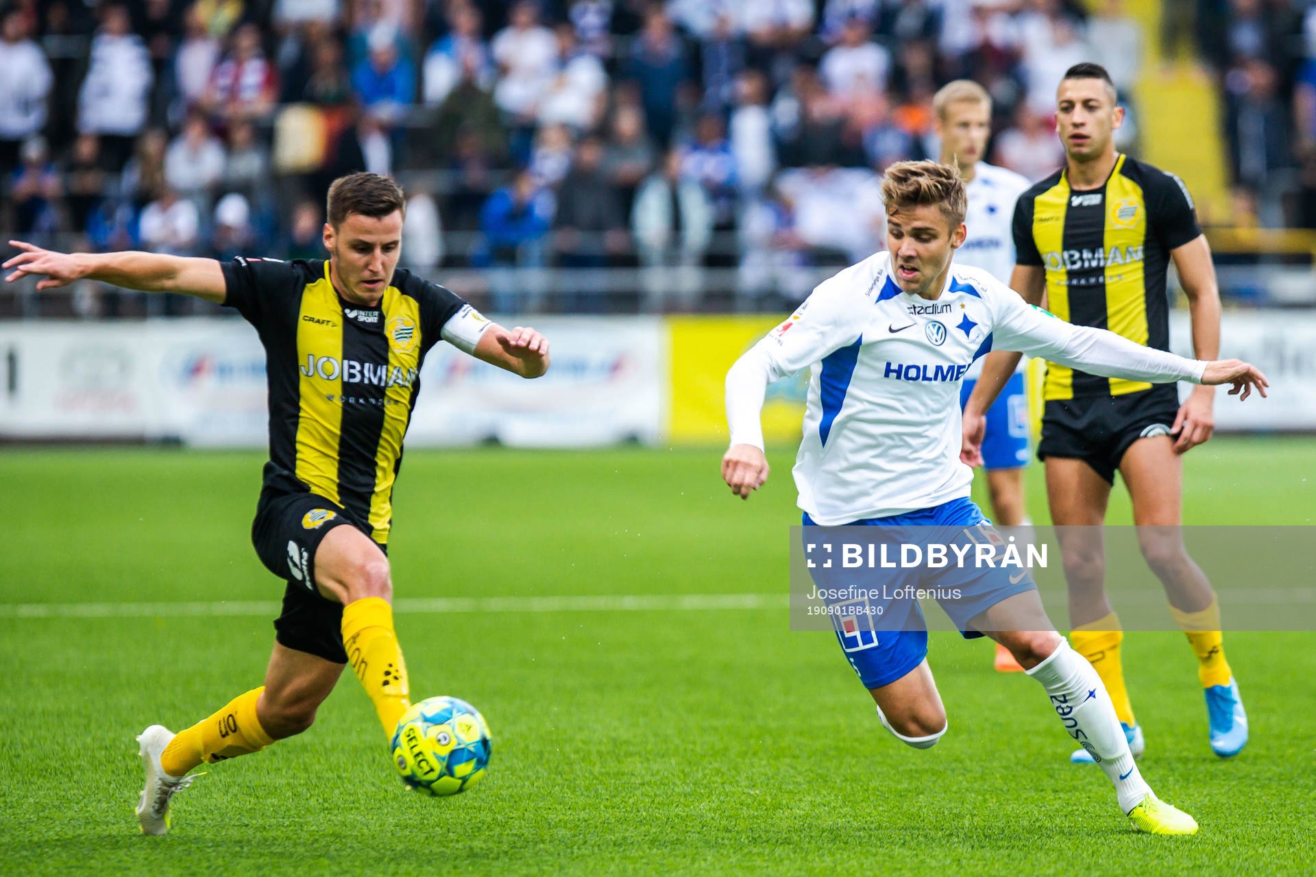 Hammarbys Jeppe Andersen och IFK Norrköpings Christoffer