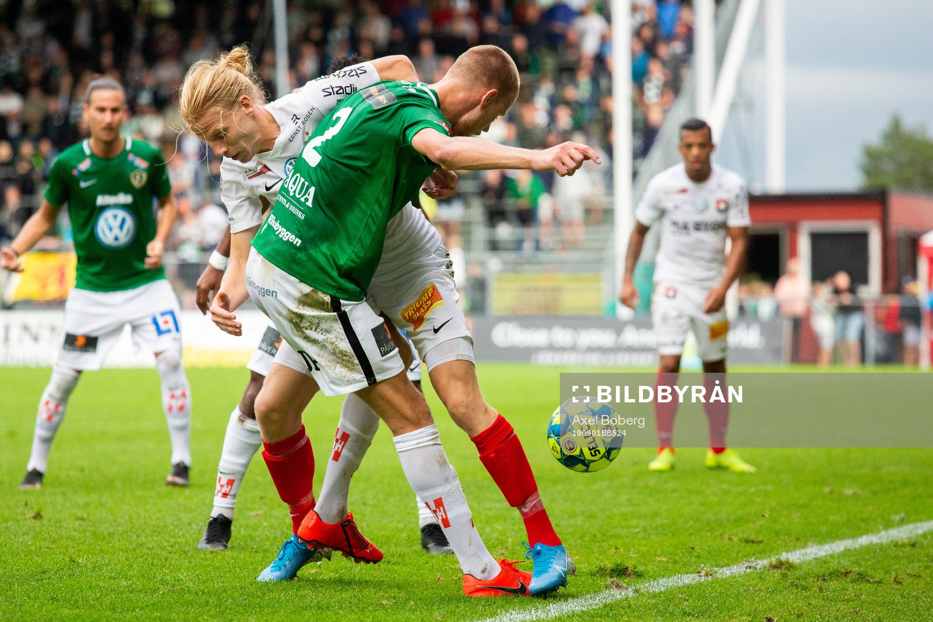 Örgrytes Gustav Ludwigson och Jönköpings Elias Gustafson