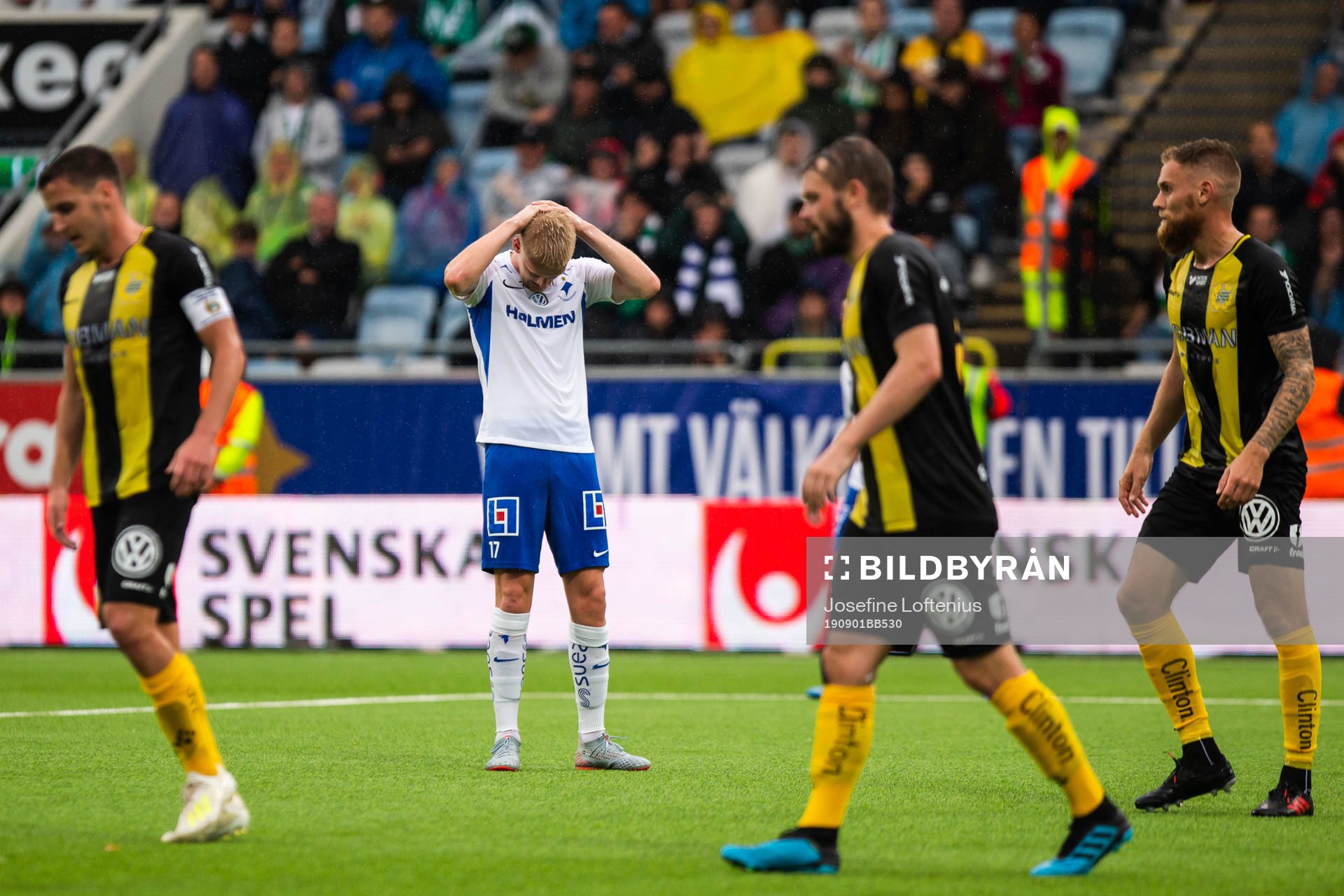 IFK Norrköpings Kalle Holmberg deppar