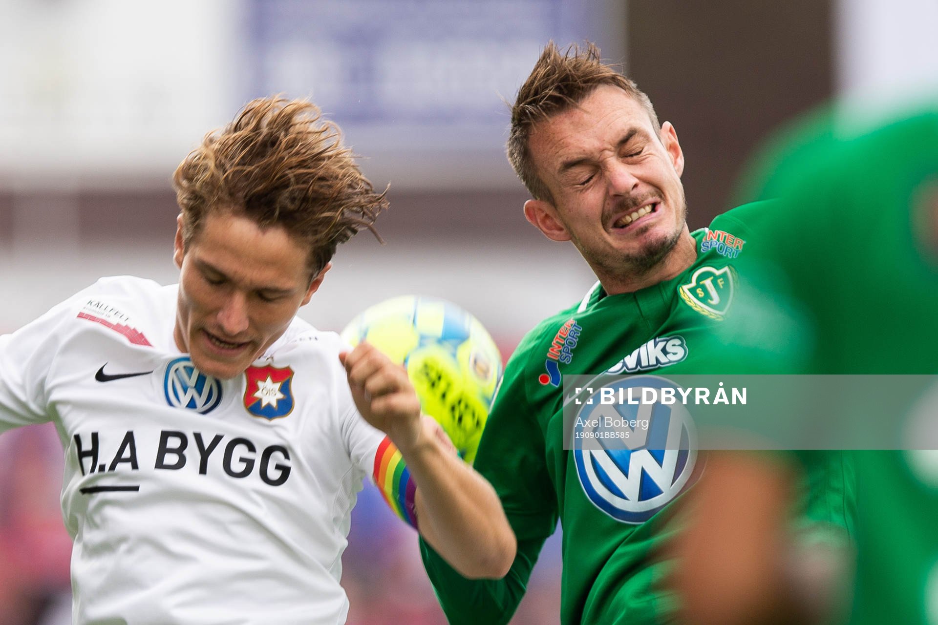 Örgrytes Gustav Ludwigson och Jönköpings Daryl Smylie