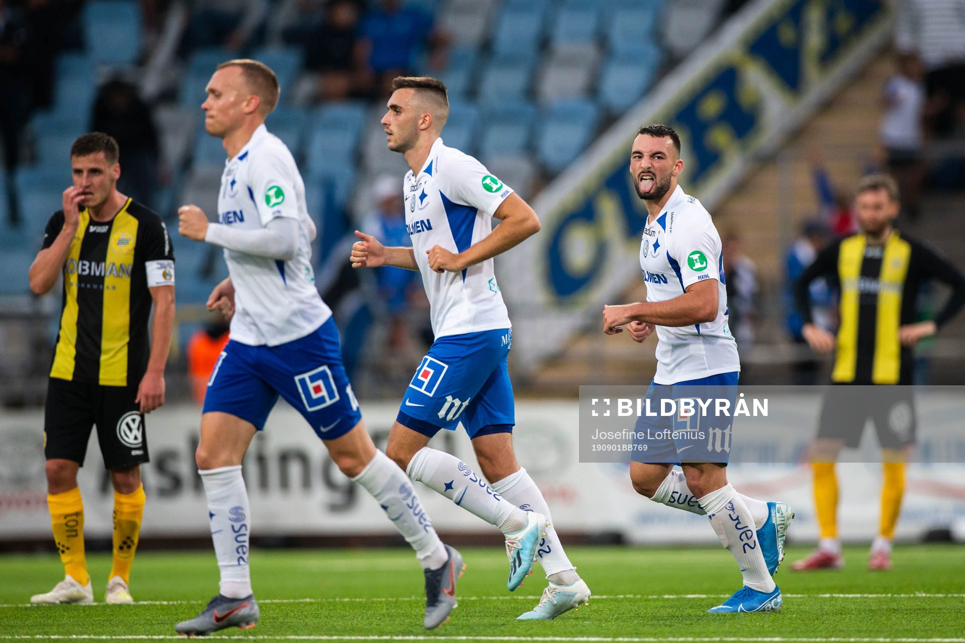 IFK Norrköpings Sead Haksabanovic jublar