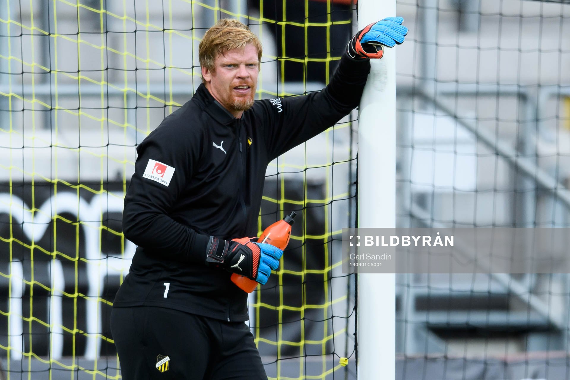Häckens målvakt Christoffer Källqvist
